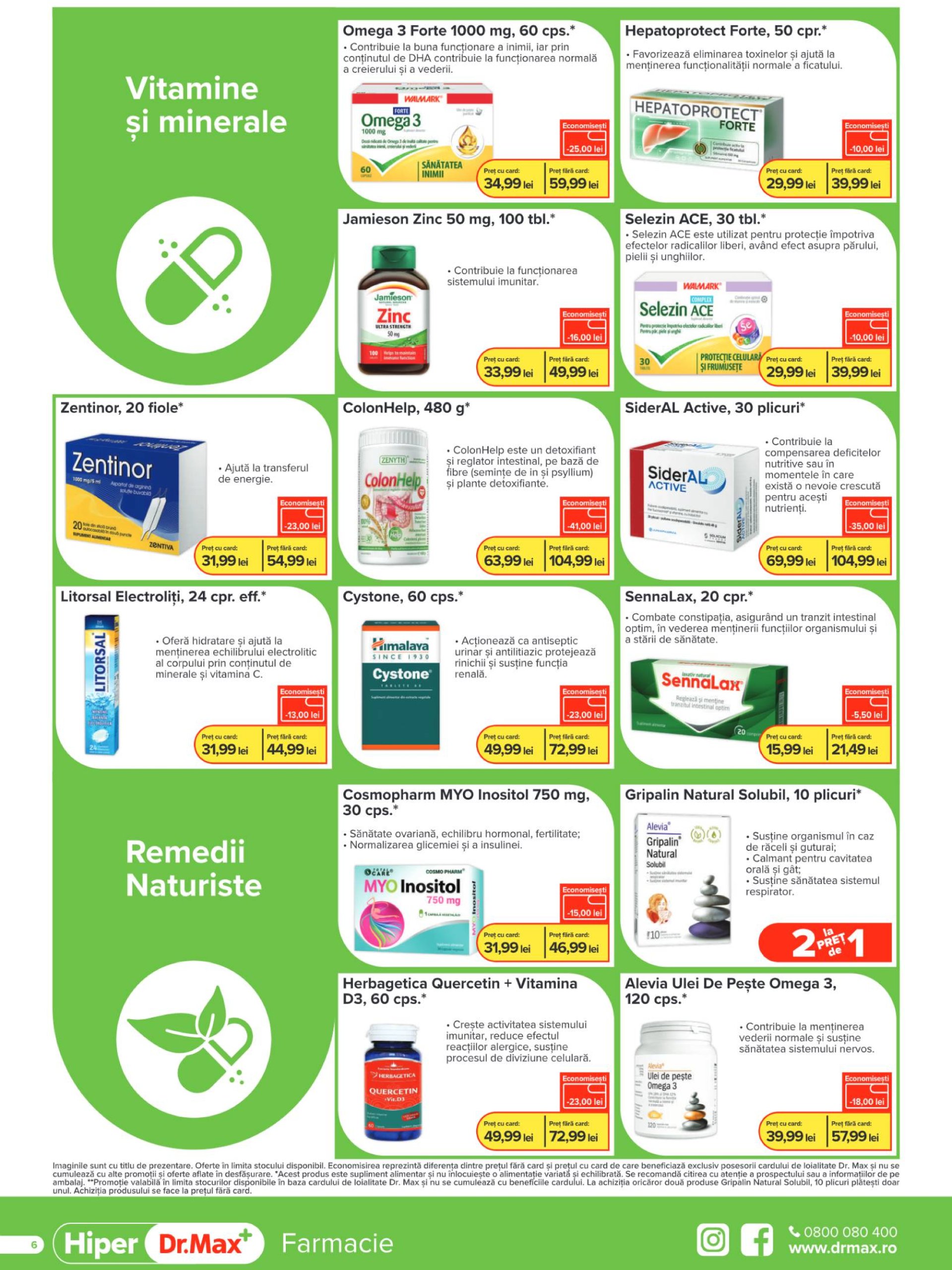 dr-max - Catalog Dr. Max - Hiper Farmacie valabil din 01.01. - 31.01. - page: 6