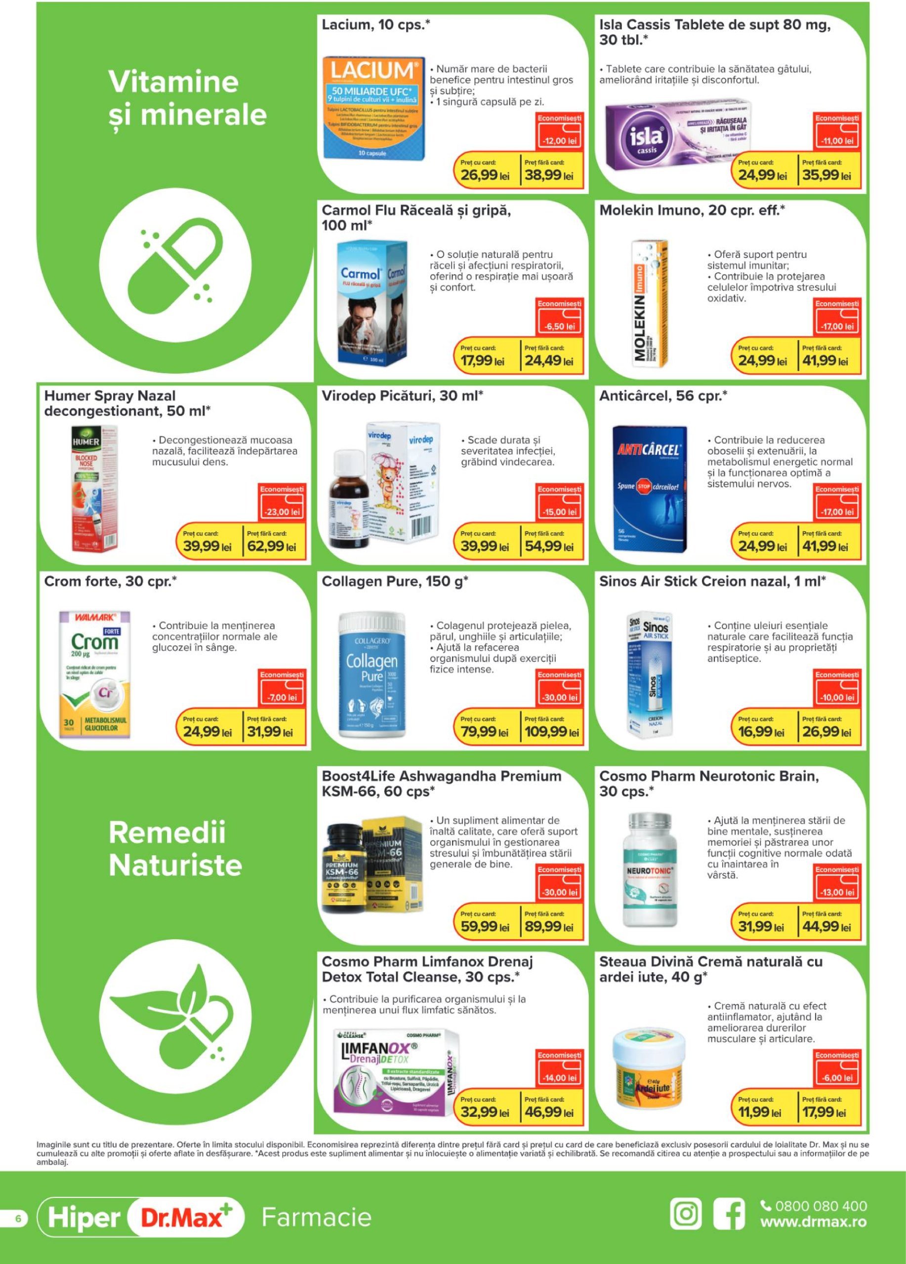 dr-max - Catalog Dr. Max - Hiper Farmacie valabil din 01.02. - 28.02. - page: 6