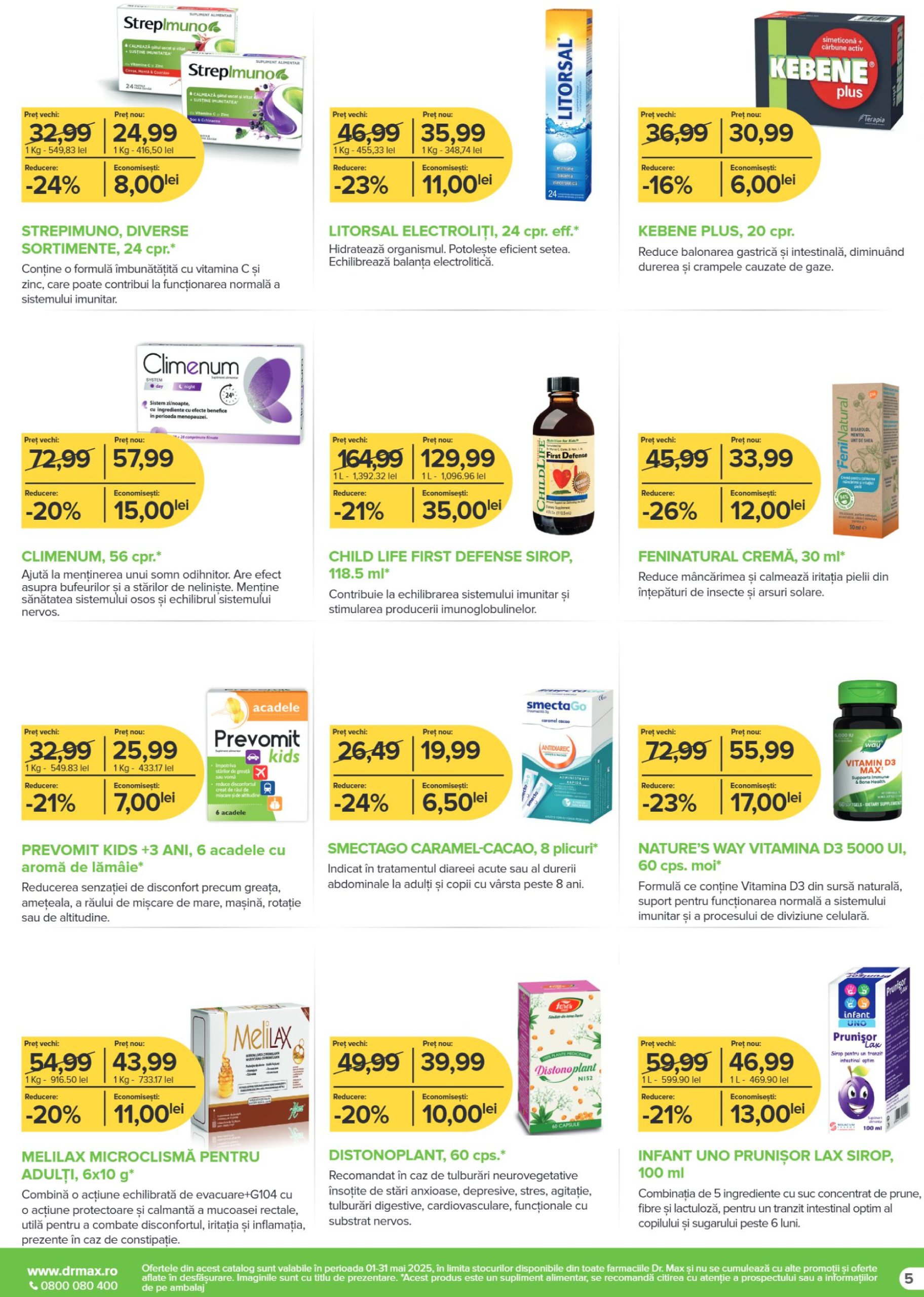 dr-max - Catalog Dr. Max - Farmacie valabil din 01.05. - 11.05. - page: 5