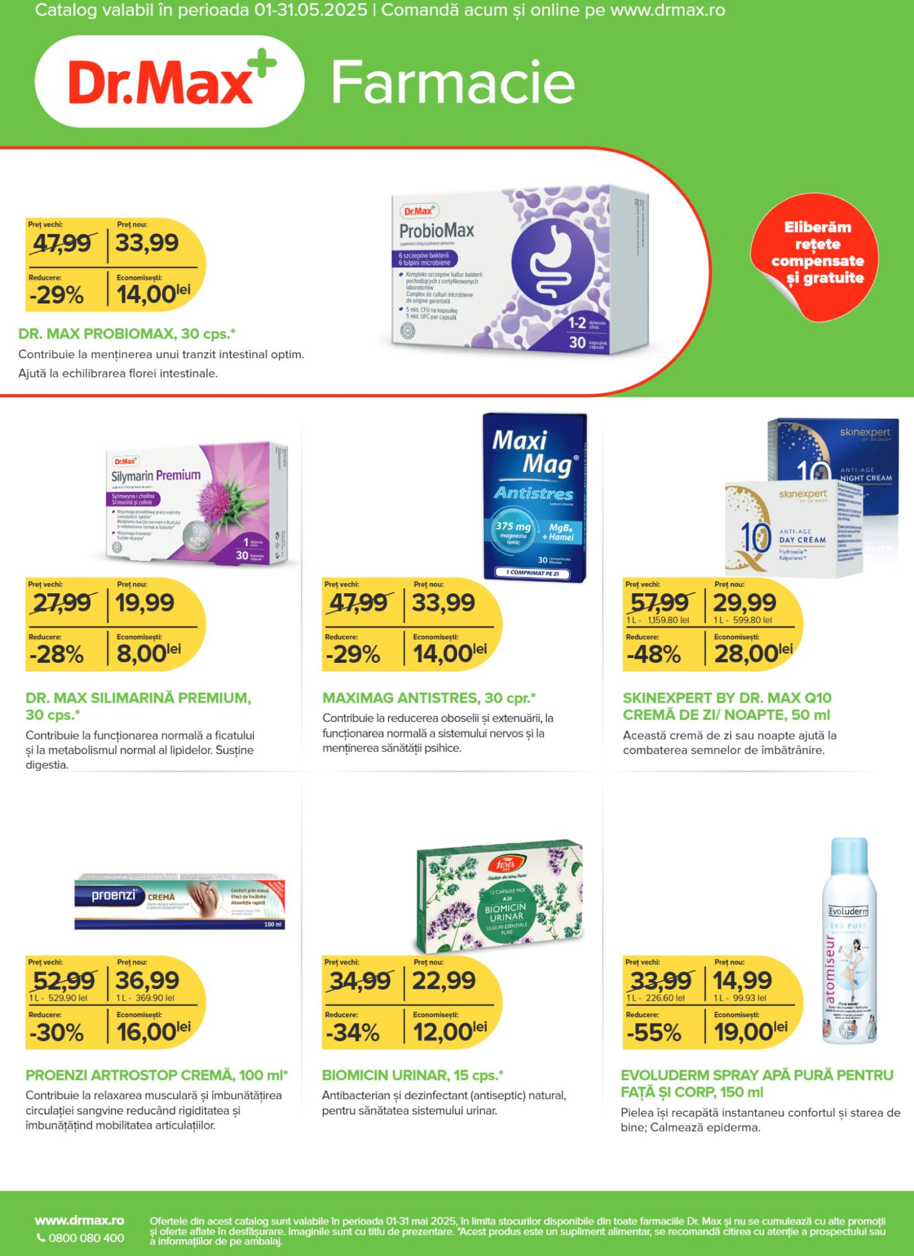 dr-max - Catalog Dr. Max - Farmacie valabil din 01.05. - 11.05.