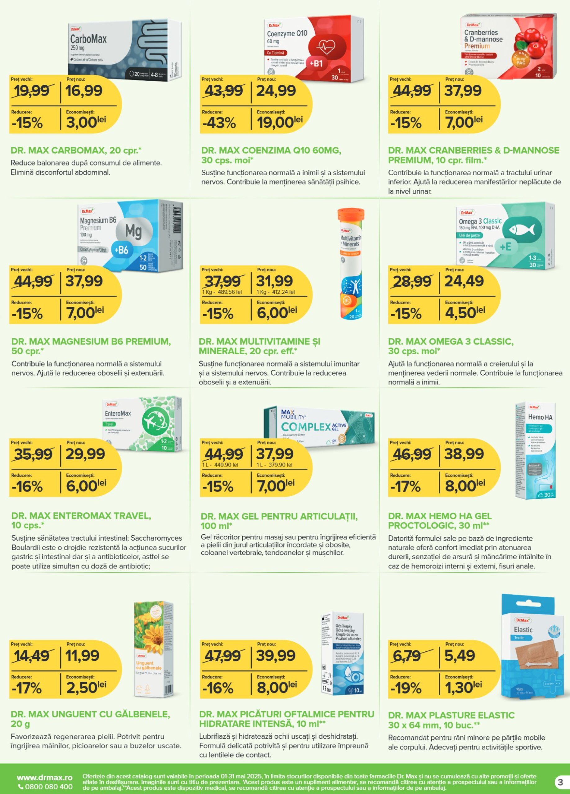 dr-max - Catalog Dr. Max - Farmacie valabil din 01.05. - 11.05. - page: 3