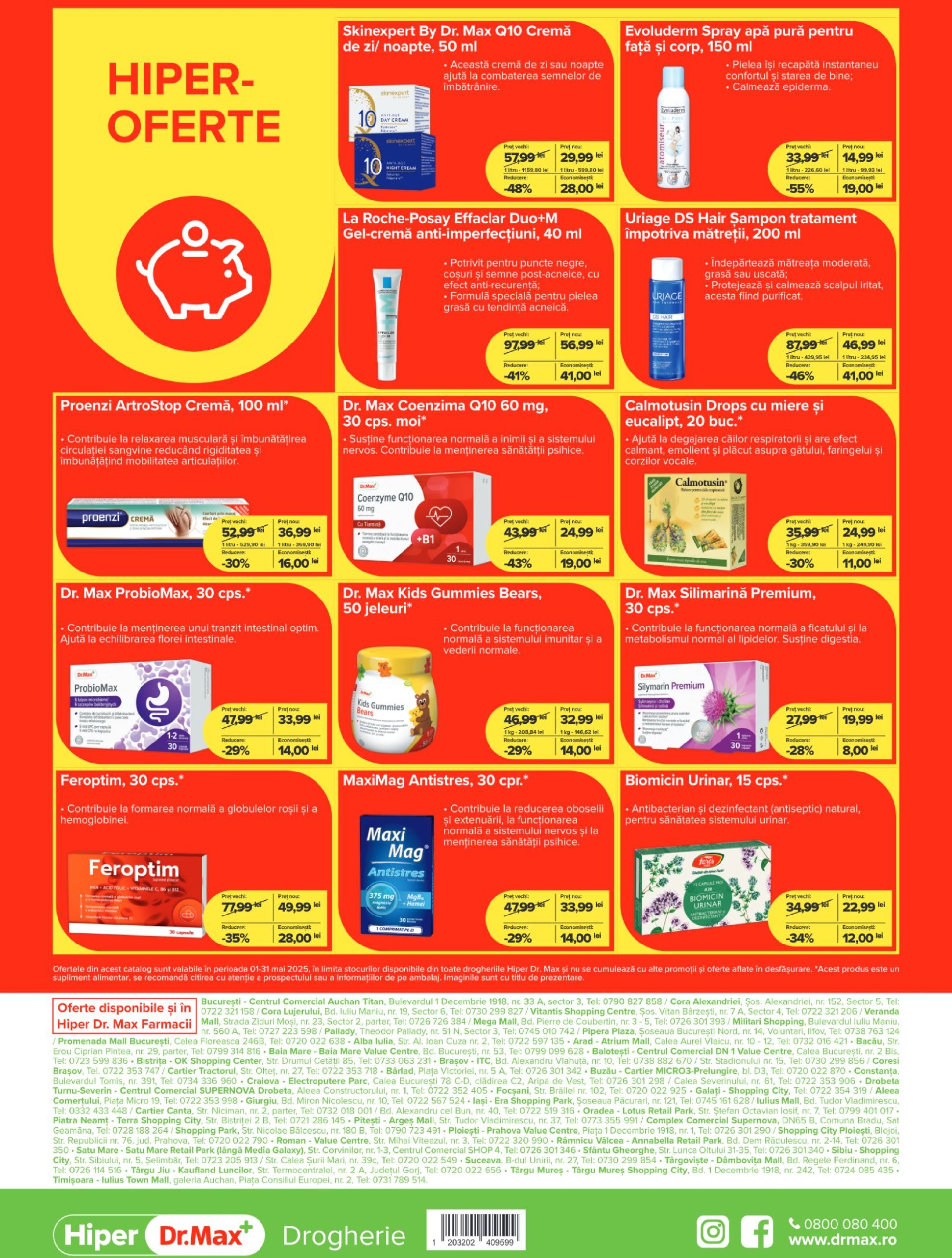 dr-max - Catalog Dr. Max - Hiper Farmacie valabil din 01.05. - 31.05. - page: 8