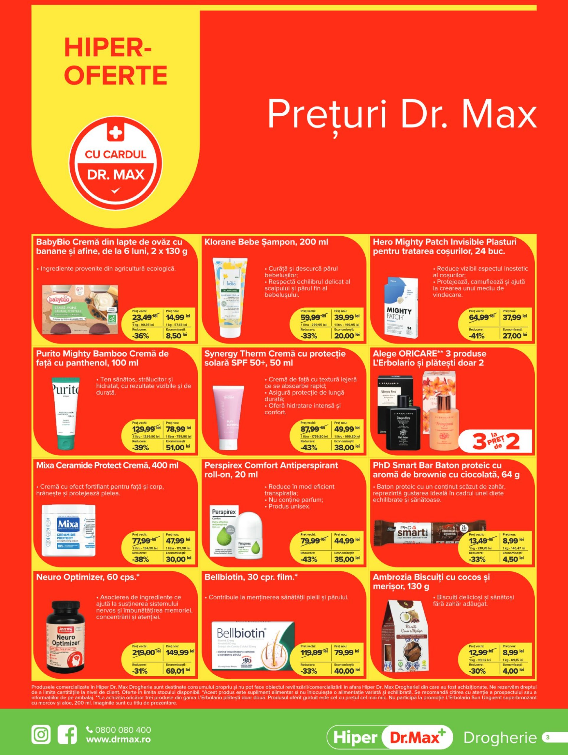 dr-max - Catalog Dr. Max - Hiper Farmacie valabil din 01.05. - 31.05. - page: 3