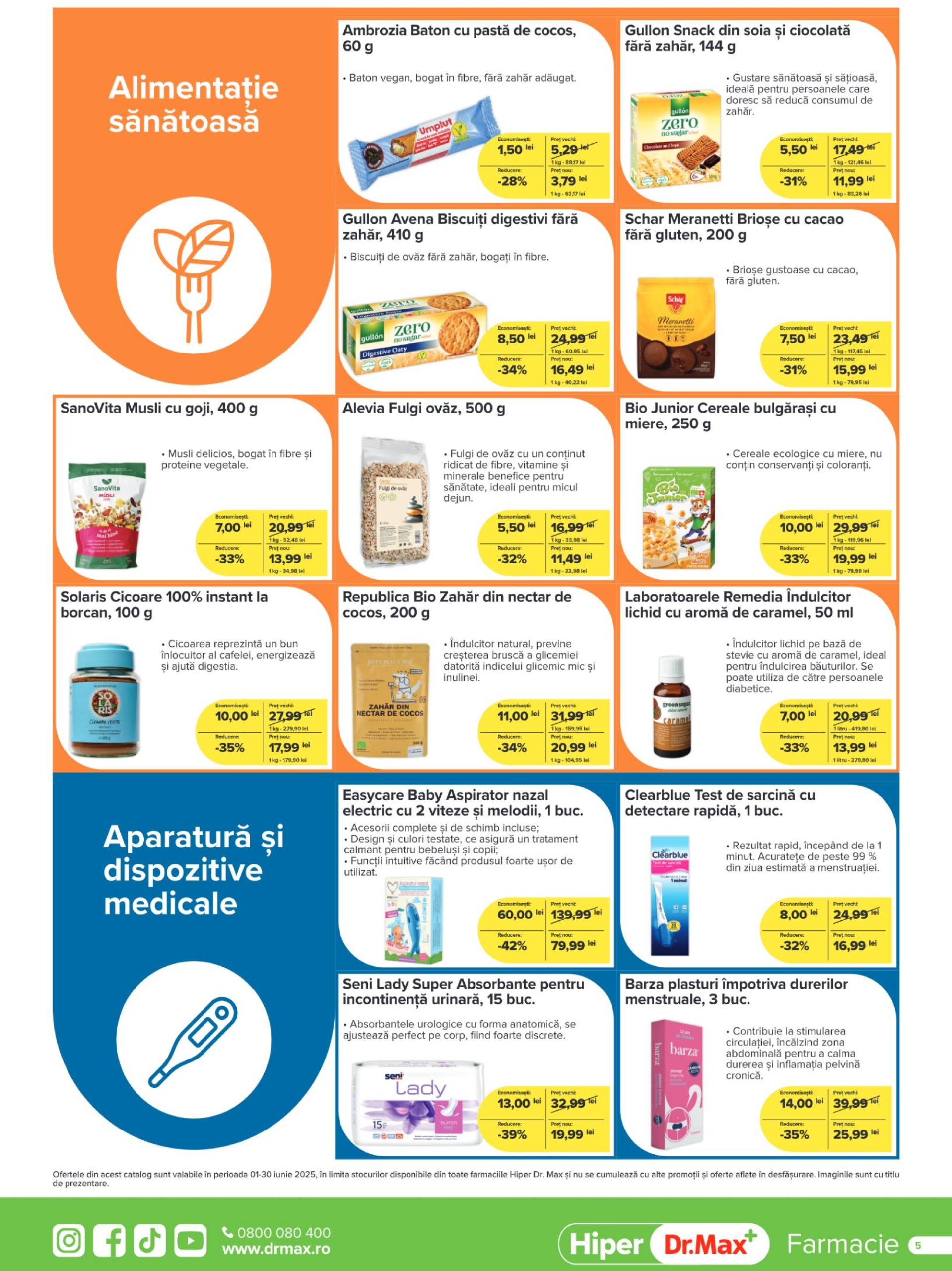 dr-max - Catalog Dr. Max - Hiper Farmacie valabil din 01.06. - 30.06. - page: 5