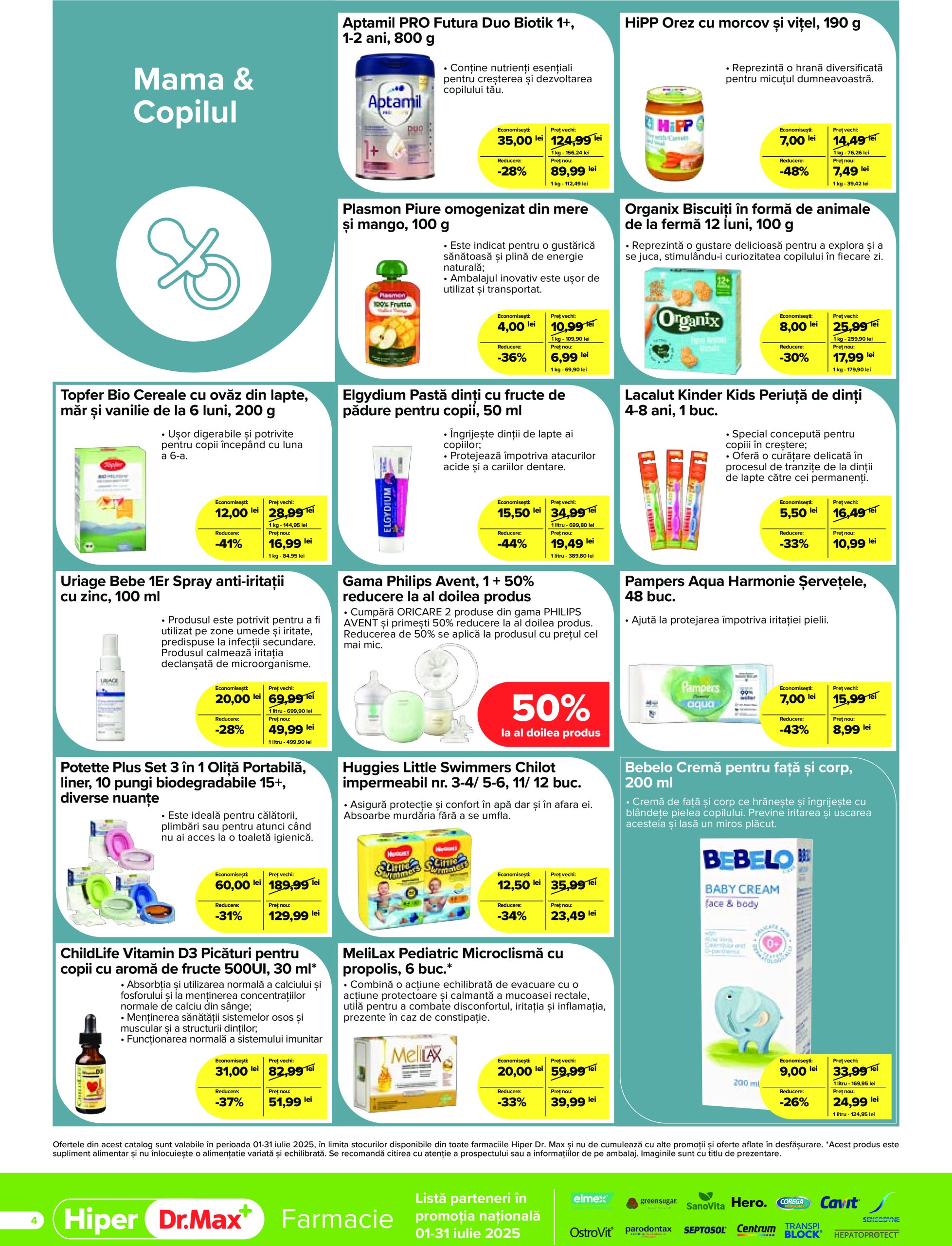 dr-max - Catalog Dr. Max Hiper Farmacie valabil din 01.07. până pe 31.07. - page: 4
