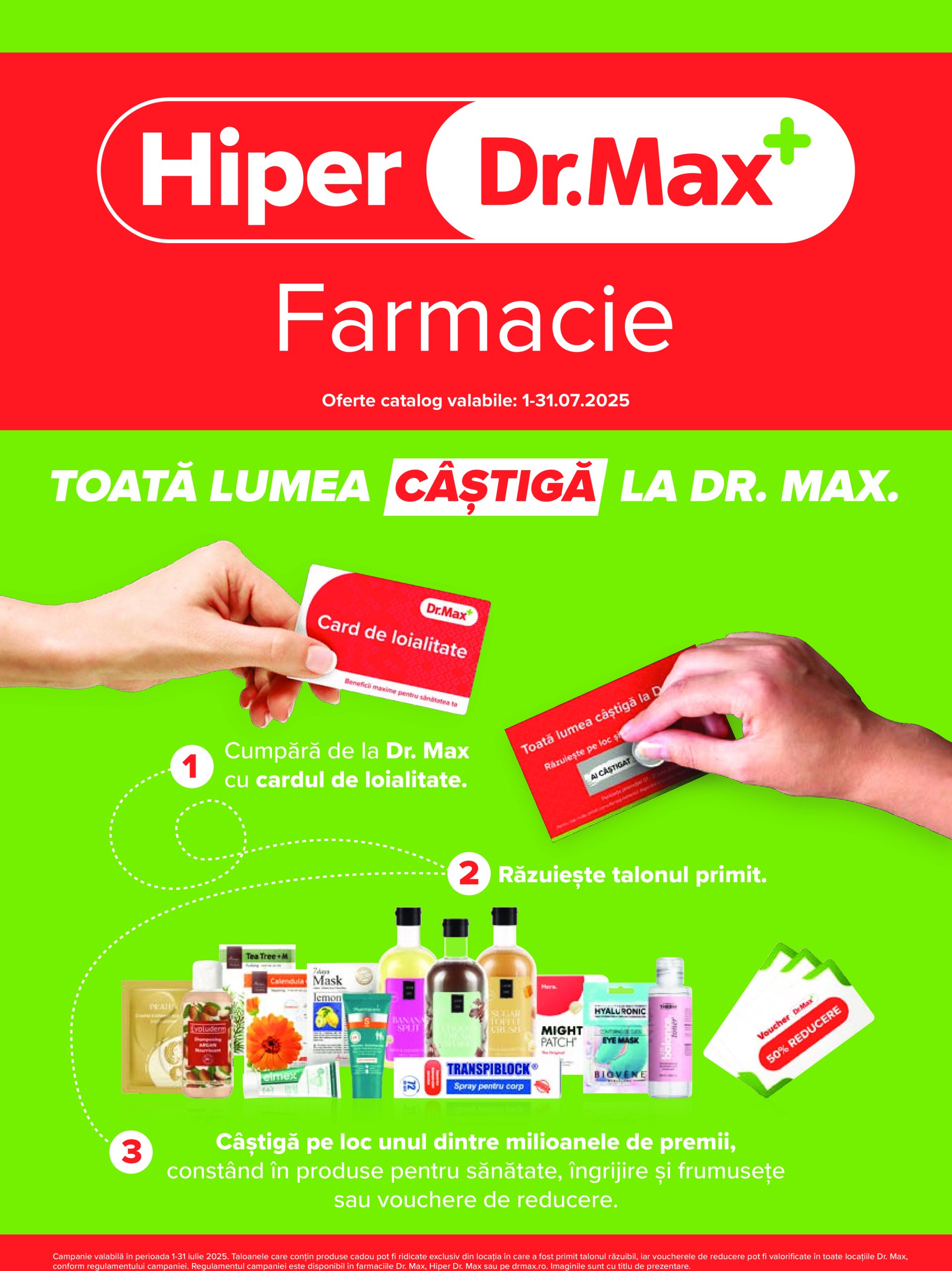 dr-max - Catalog Dr. Max Hiper Farmacie valabil din 01.07. până pe 31.07.