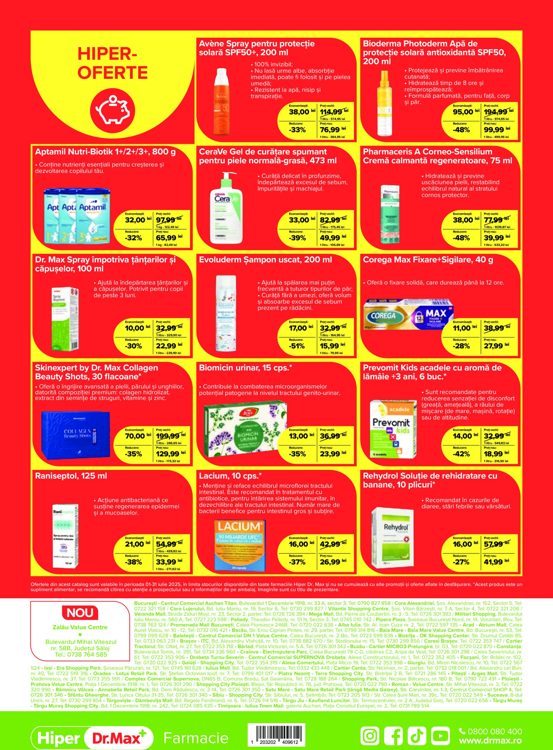 dr-max - Catalog Dr. Max Hiper Farmacie valabil din 01.07. până pe 31.07. - page: 8
