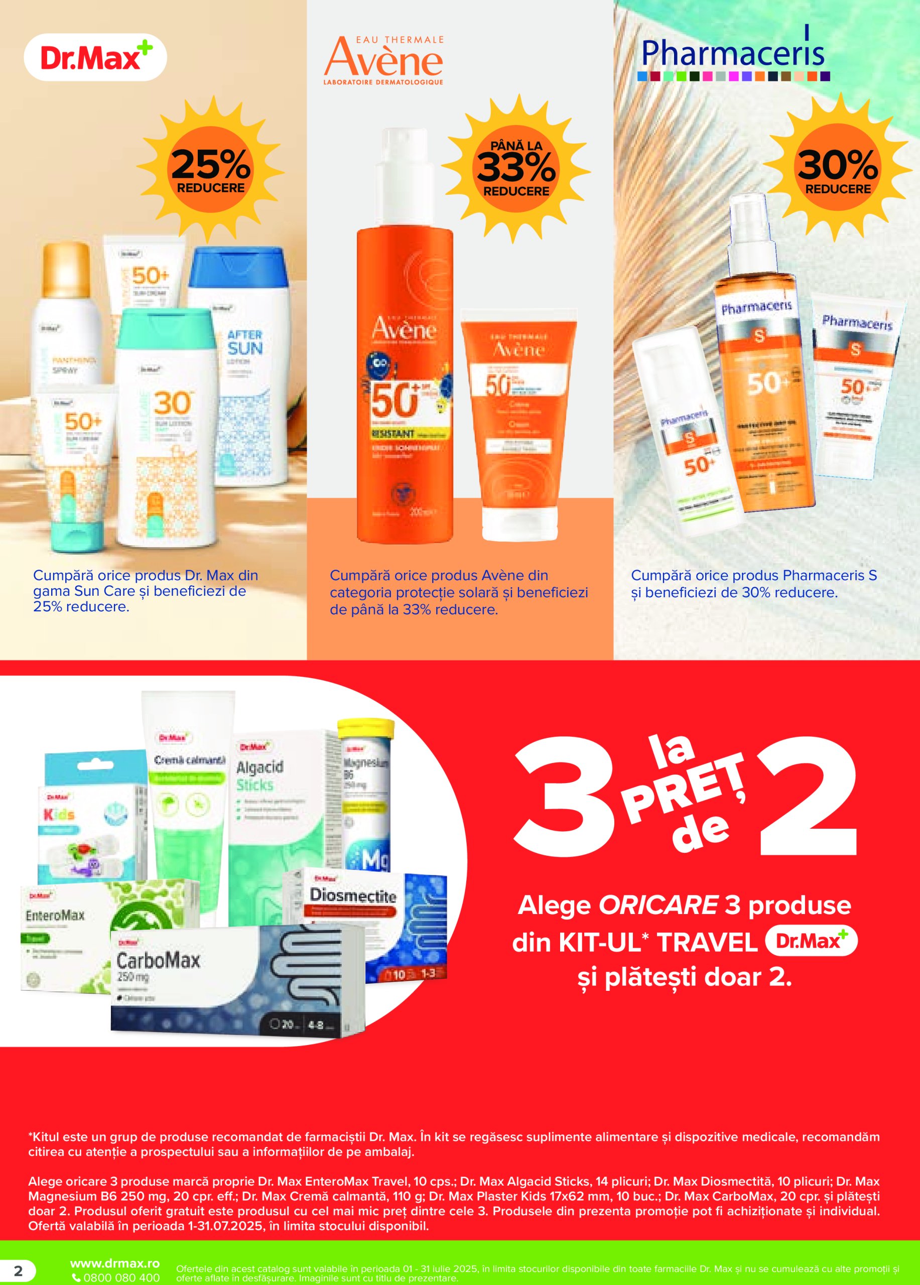 dr-max - Catalog Dr. Max Farmacie valabil din 01.07. până pe 31.07. - page: 2