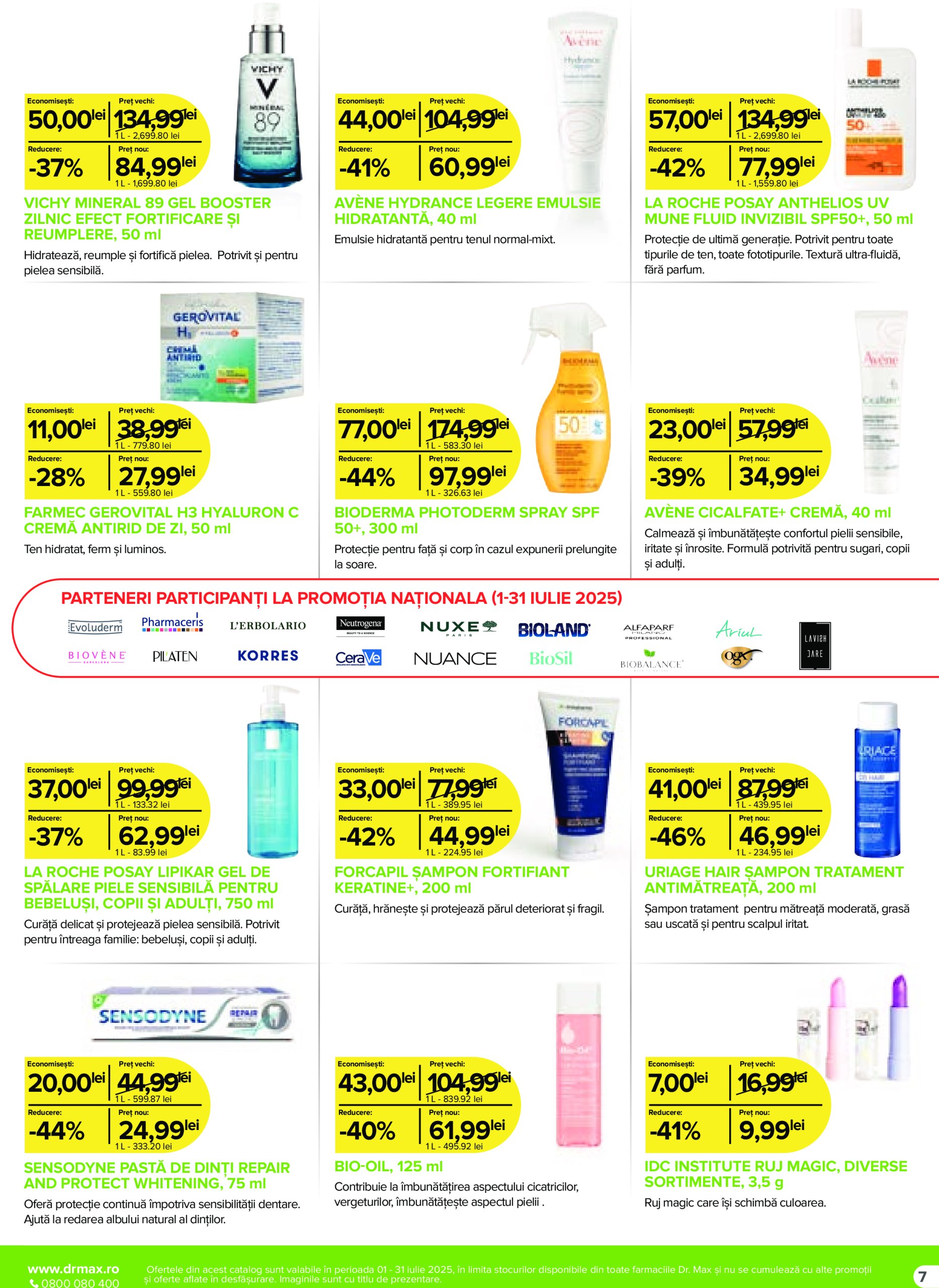 dr-max - Catalog Dr. Max Farmacie valabil din 01.07. până pe 31.07. - page: 7