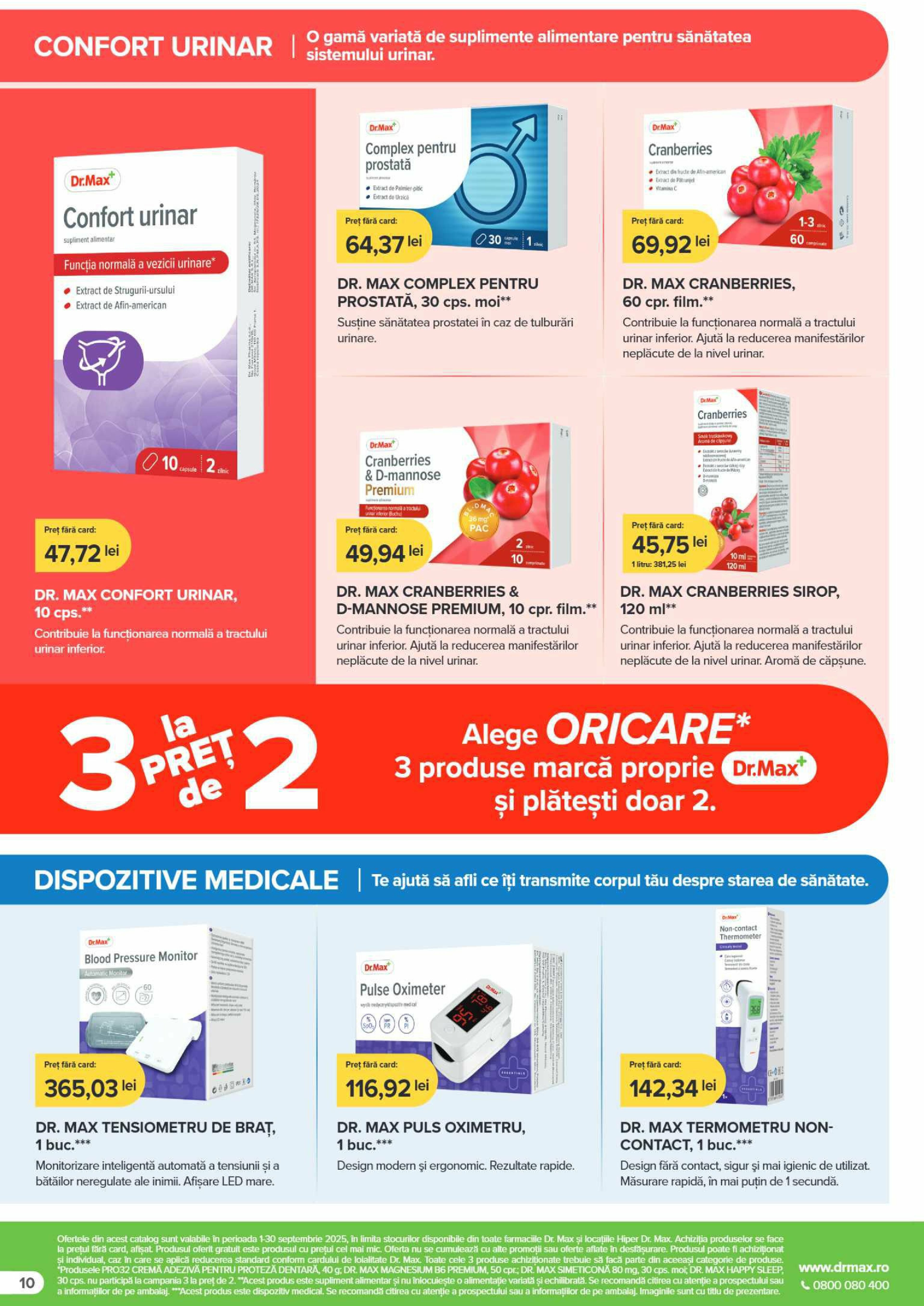 dr-max - Catalog Dr. Max - Farmacie online – oferte valabile din 01.09. - page: 10
