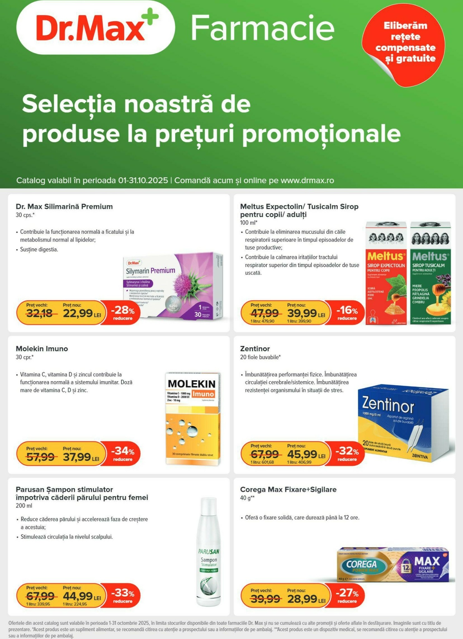dr-max - Catalog Dr. Max - Farmacie online – oferte valabile din 01.10.