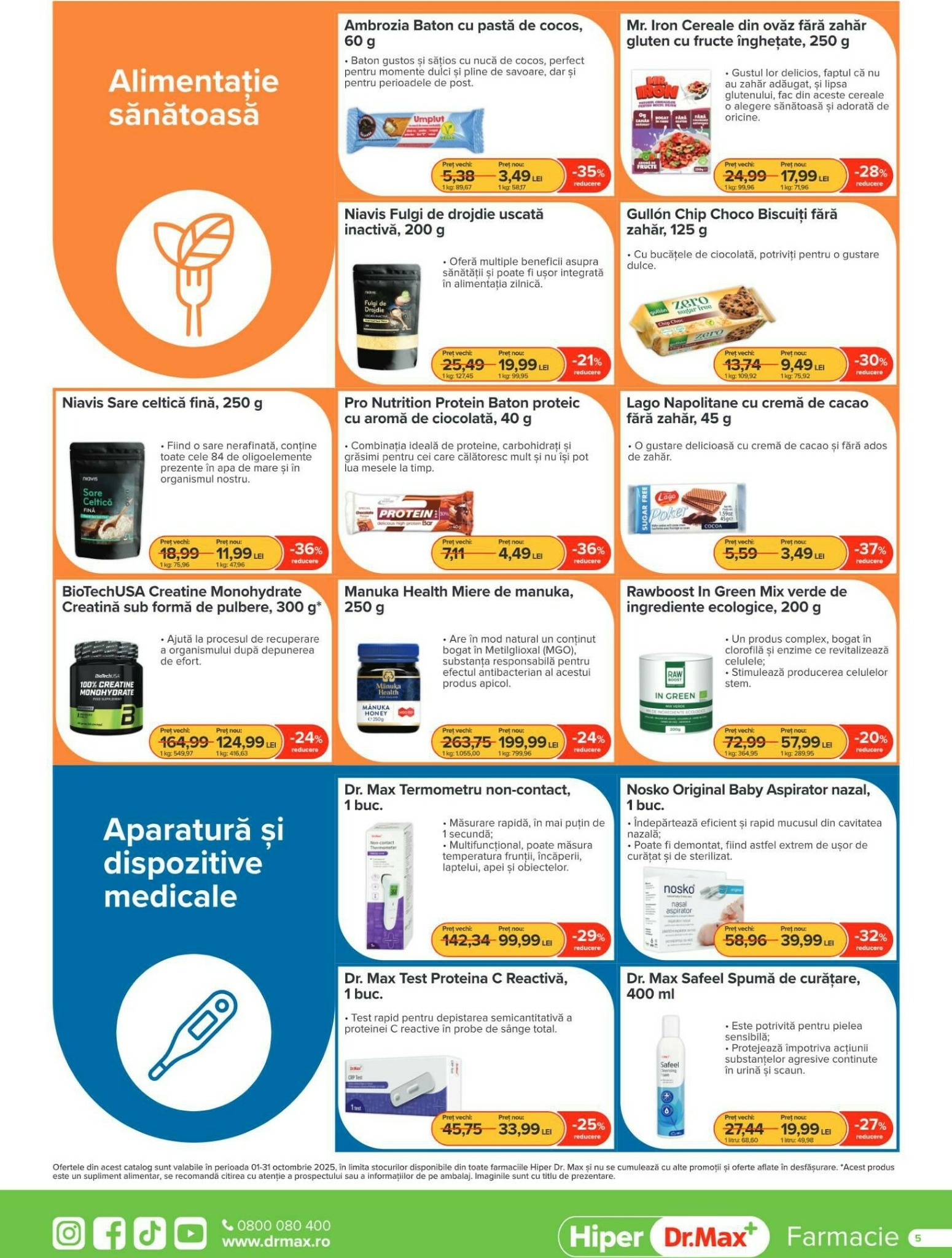 dr-max - Catalog Dr. Max - Hiper Farmacie online – oferte valabile din 01.10. - page: 5