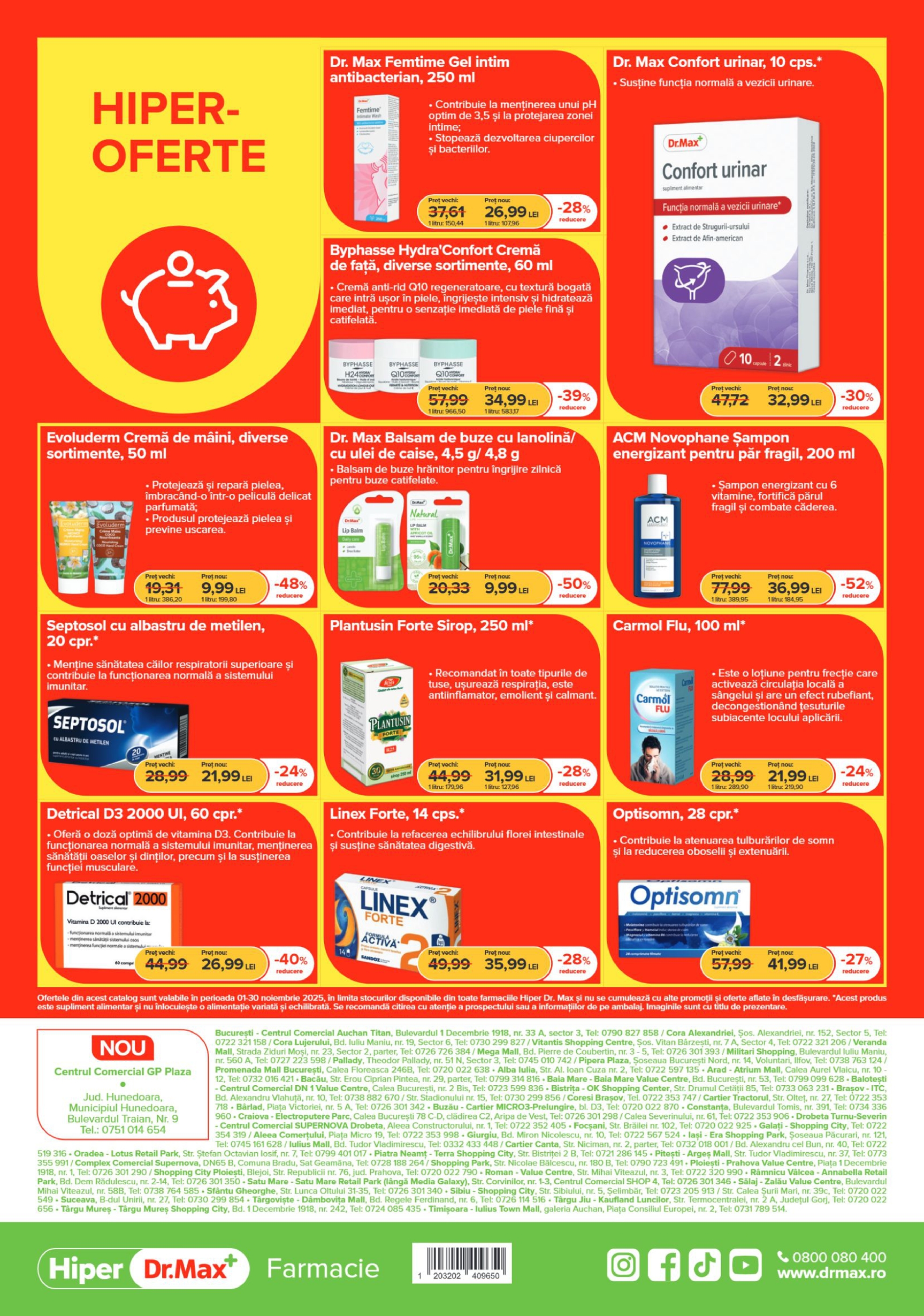 dr-max - Catalog Dr. Max - Hiper Farmacie online – oferte valabile din 01.11. - page: 8
