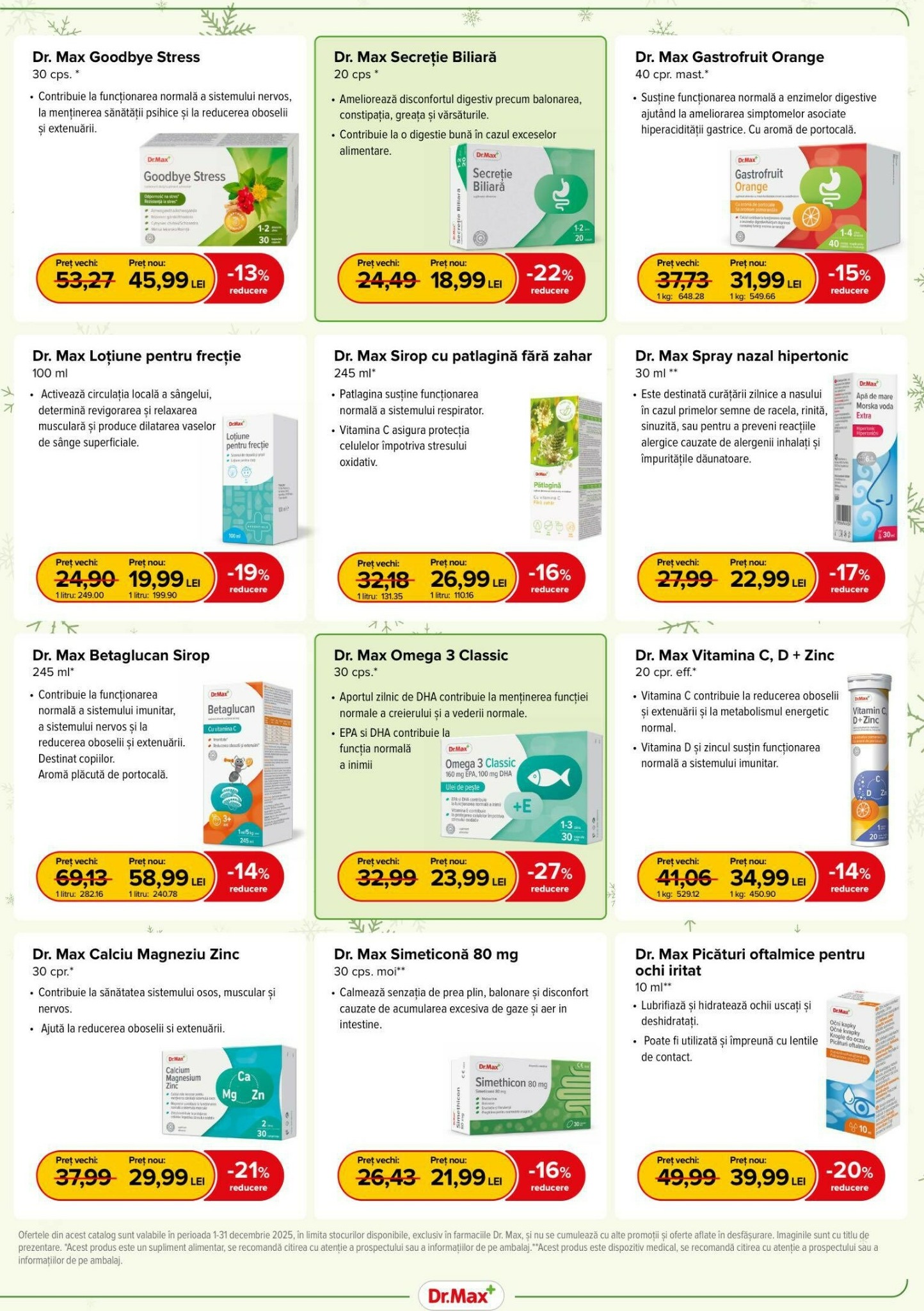 dr-max - Catalog Dr. Max - Farmacie online – oferte valabile din 01.12. - page: 5