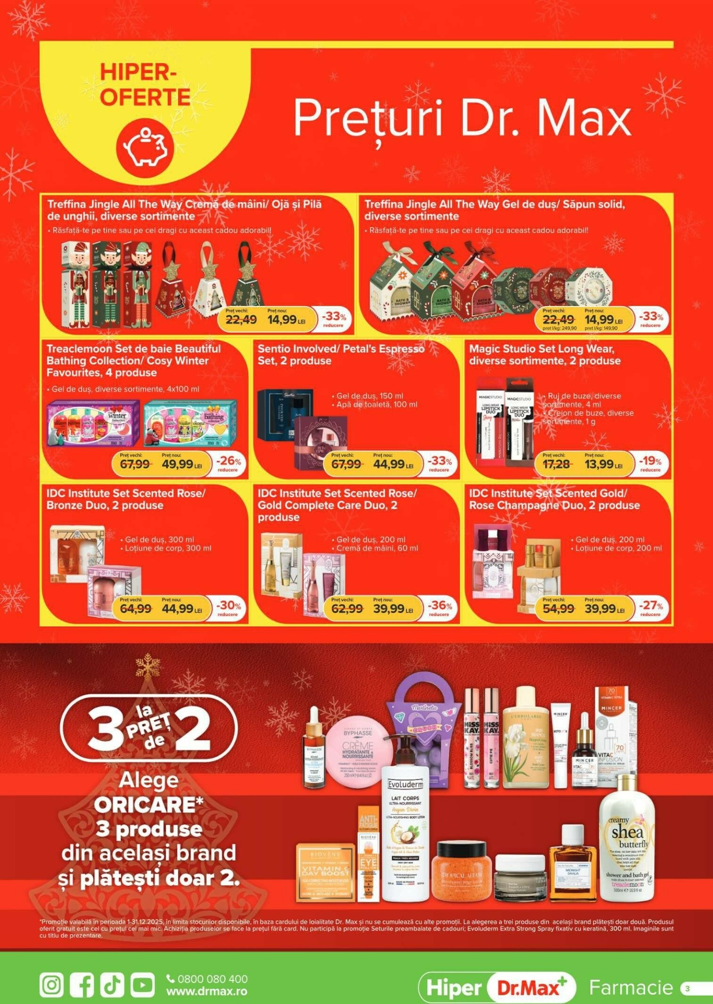 dr-max - Catalog Dr. Max - Hiper Farmacie online – oferte valabile din 01.12. - page: 3