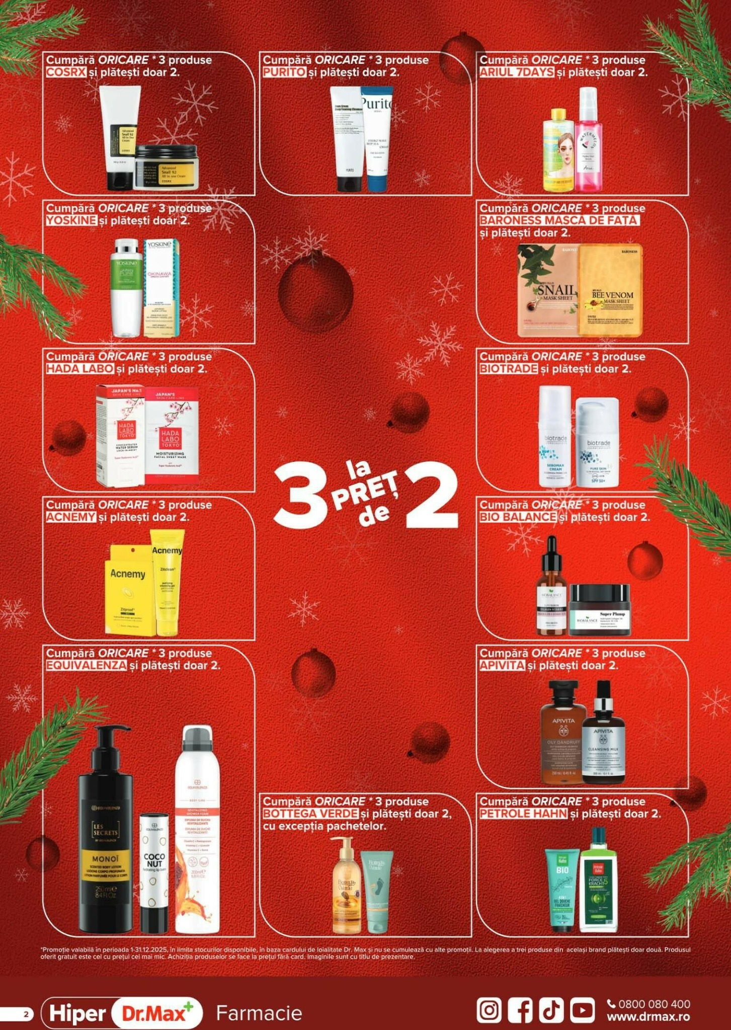 dr-max - Catalog Dr. Max - Hiper Farmacie online – oferte valabile din 01.12. - page: 2