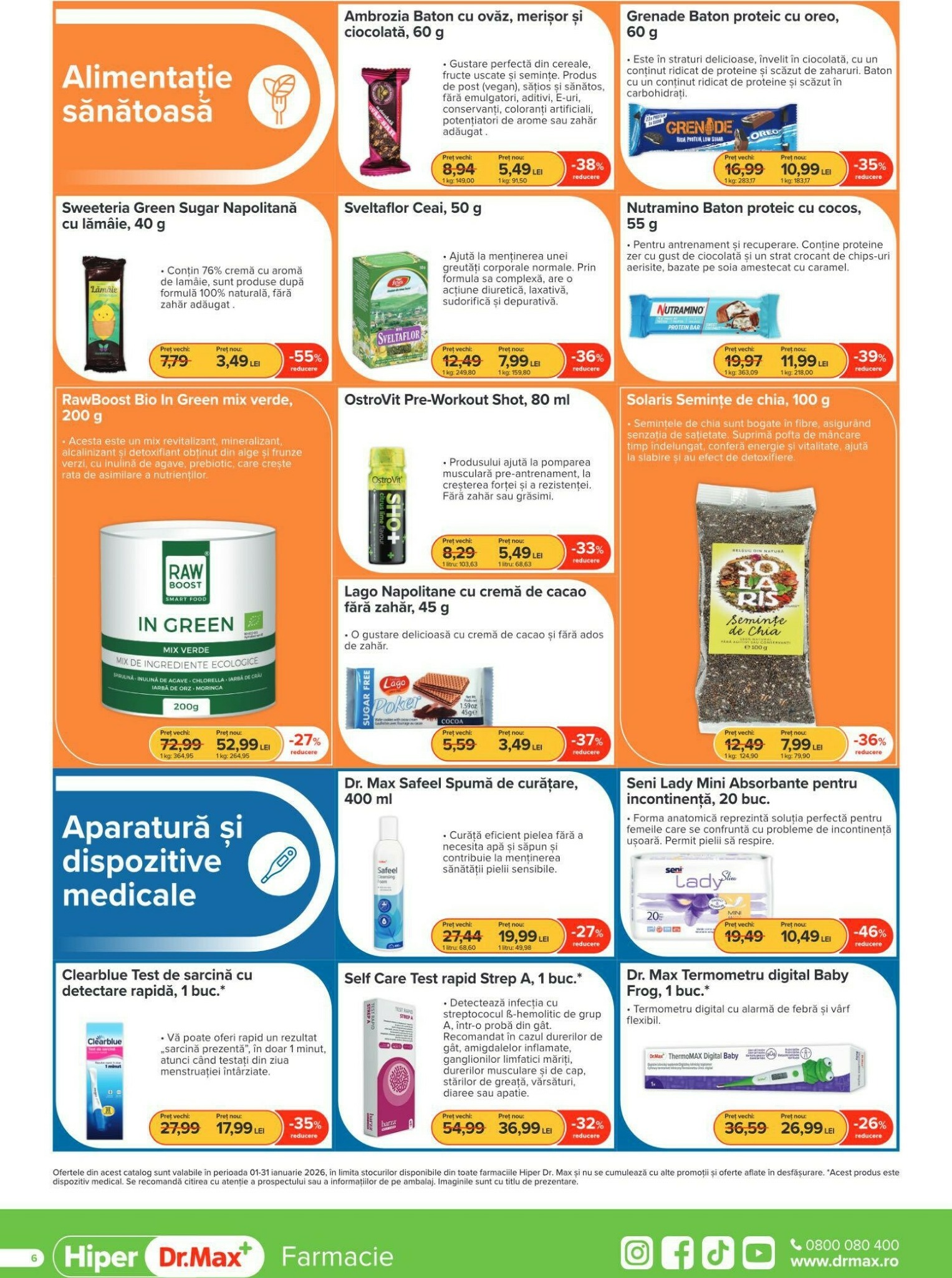 dr-max - Catalog Dr. Max - Hiper Farmacie online – oferte valabile din 01.01. - page: 6