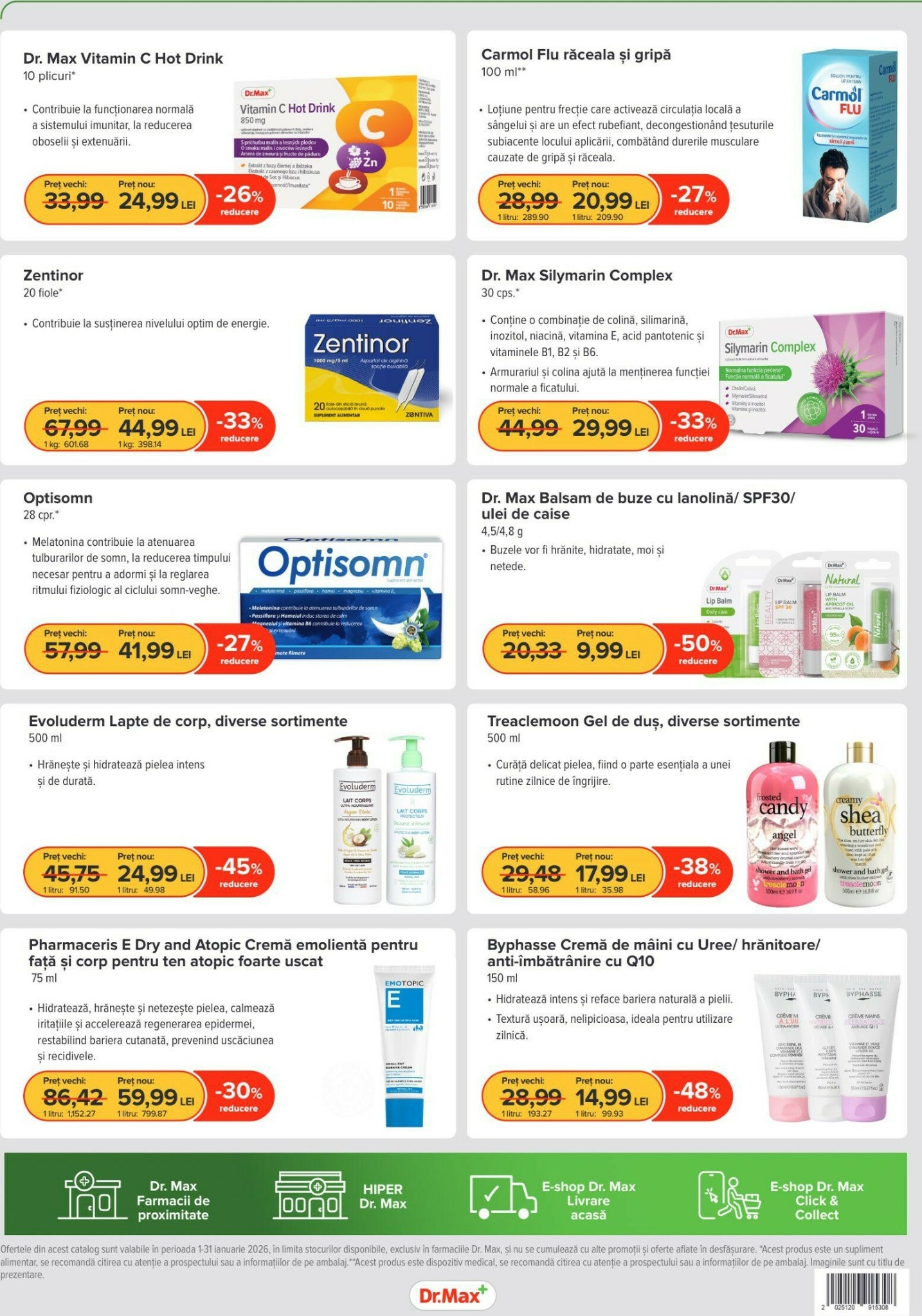 dr-max - Catalog Dr. Max - Farmacie online – oferte valabile din 01.01. - page: 8