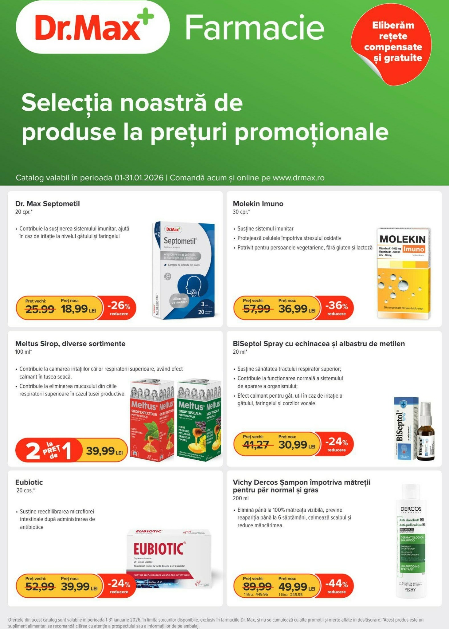dr-max - Catalog Dr. Max - Farmacie online – oferte valabile din 01.01. - page: 1