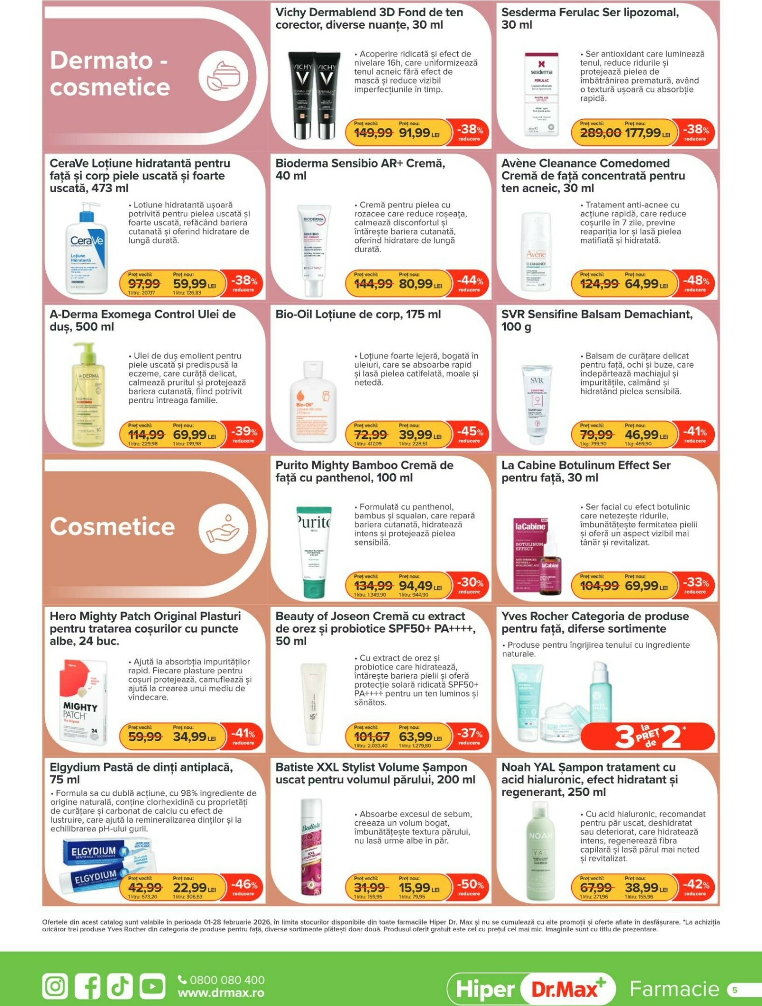 dr-max - Catalog Dr. Max - Hiper Farmacie online – oferte valabile din 01.02.2026 - page: 5