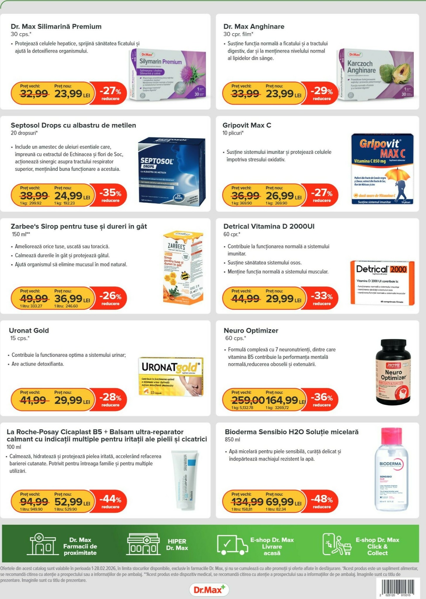 dr-max - Catalog Dr. Max - Farmacie online – oferte valabile din 01.02.2026 - page: 8