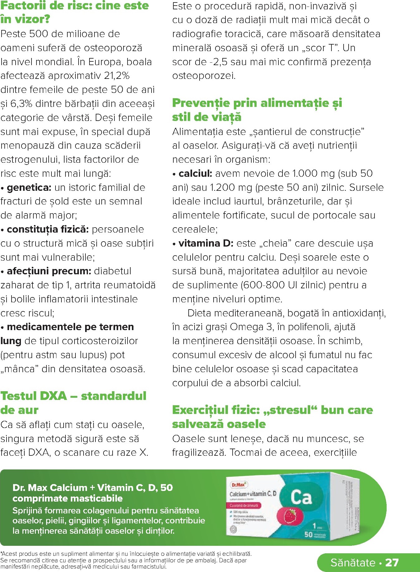 dr-max - Catalog Dr. Max - Revista Sanatate online – oferte valabile din 01.03.2026 - page: 27