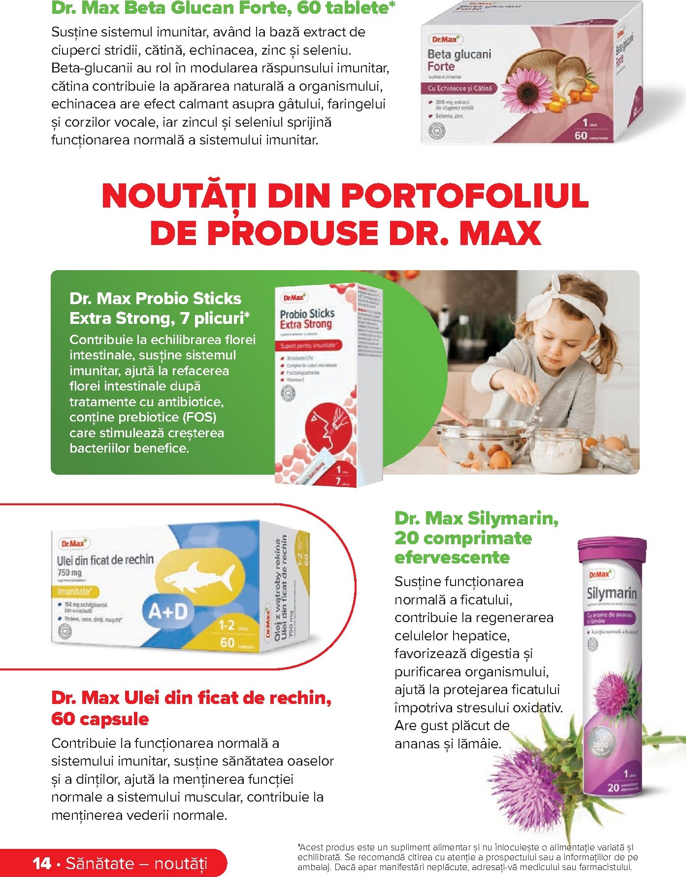 dr-max - Catalog Dr. Max - Revista Sanatate online – oferte valabile din 01.03.2026 - page: 14