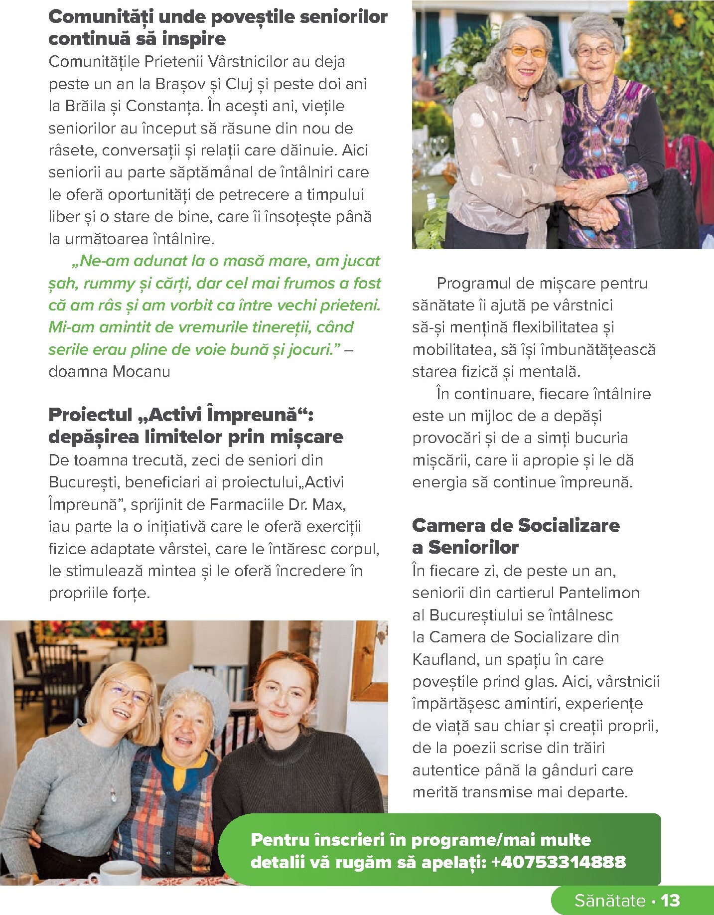 dr-max - Catalog Dr. Max - Revista Sanatate online – oferte valabile din 01.03.2026 - page: 13