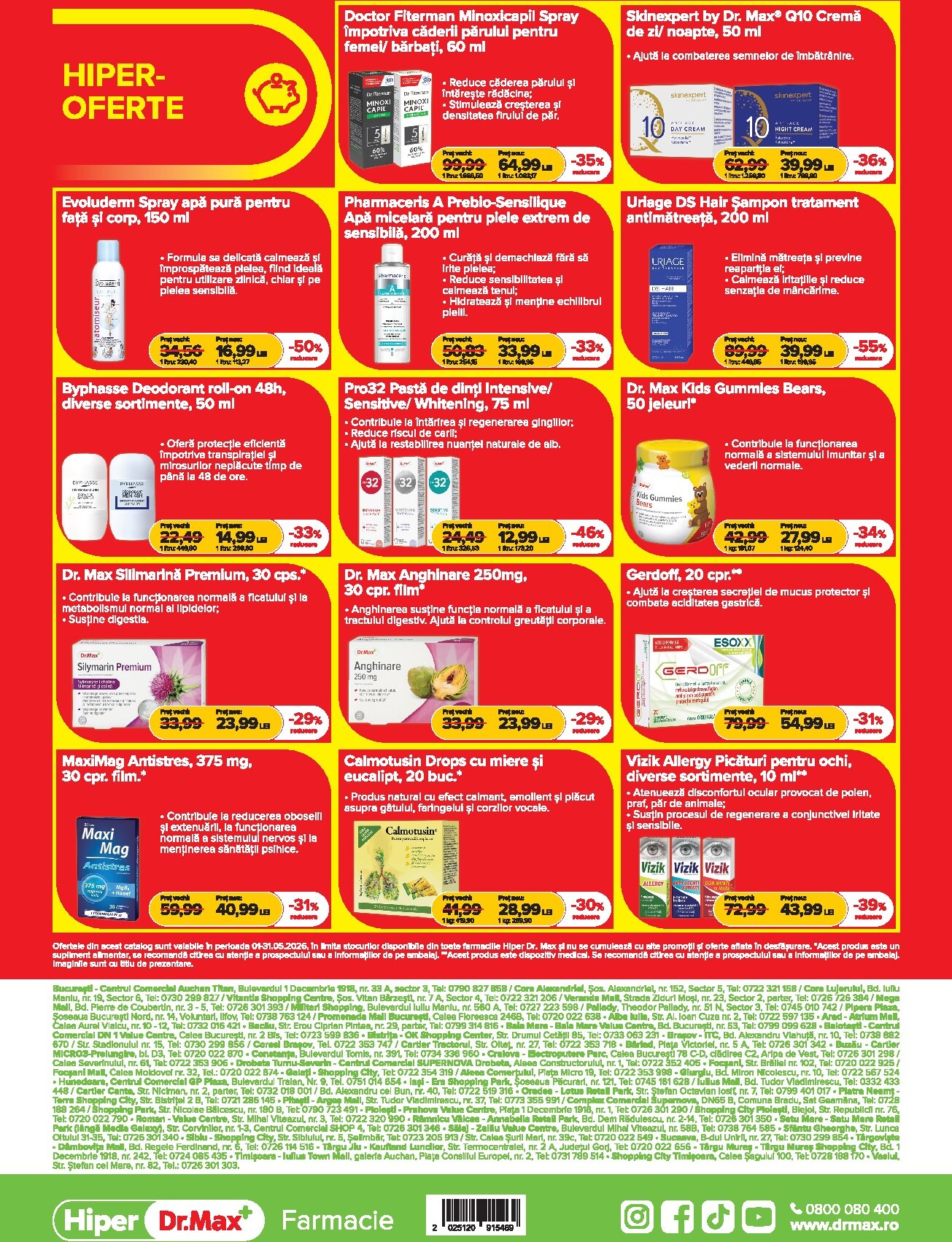 dr-max - Brosura Dr. Max - Hiper Farmacie valabilă de la vineri 01.05.2026 până la duminică 31.05.2026 - page: 8