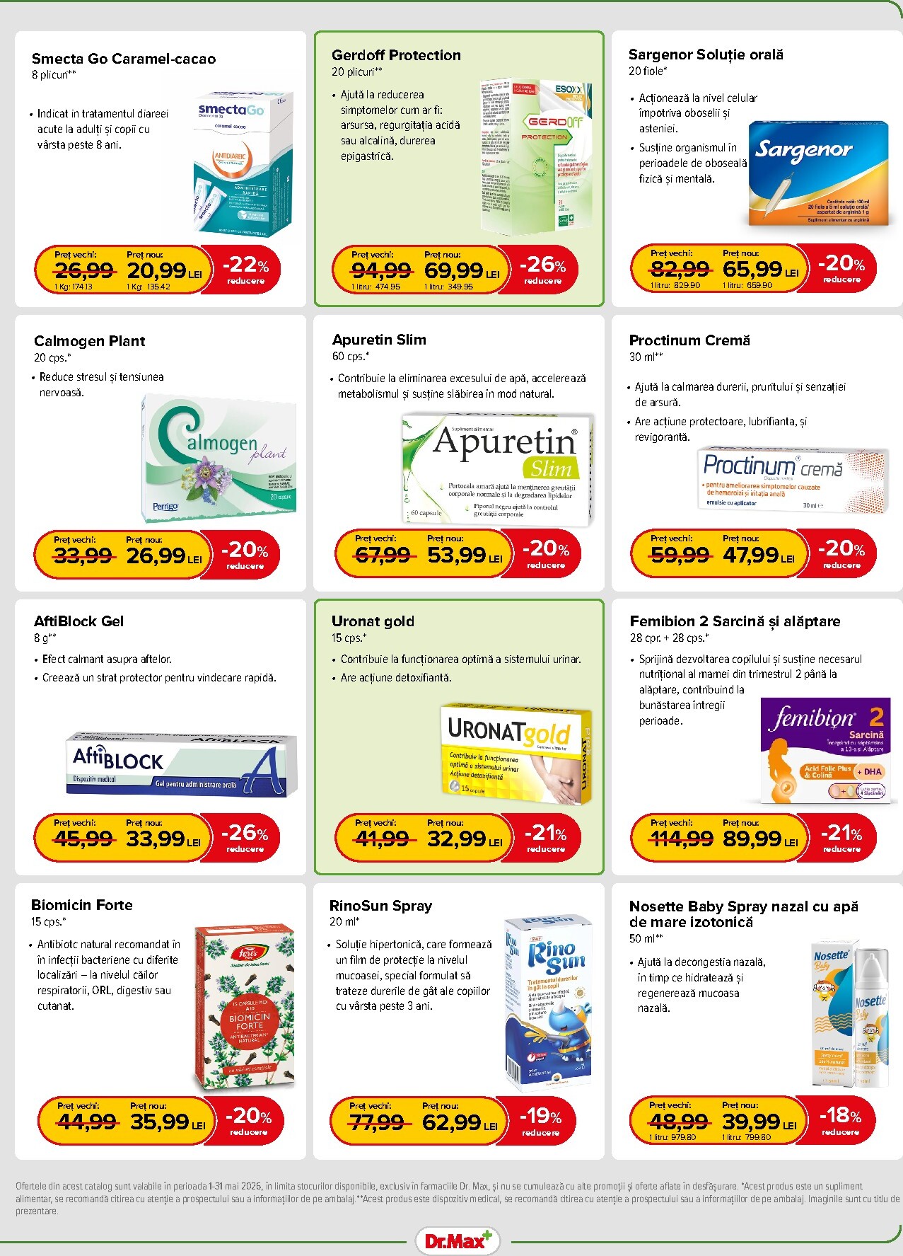dr-max - Brosura Dr. Max - Farmacie valabilă de la vineri 01.05.2026 până la duminică 31.05.2026 - page: 5