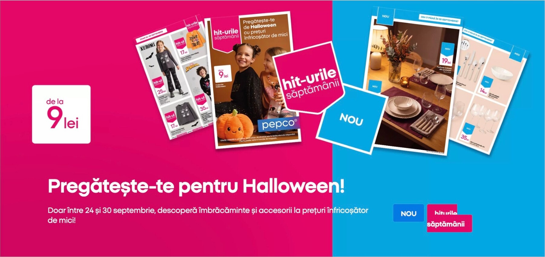 pepco - Brosura Pepco valabilă de la joi 24.09.2026 până la miercuri 30.09.2026