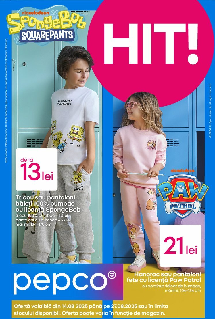 pepco - Catalog Pepco valabil din 14.08. până pe 27.08.