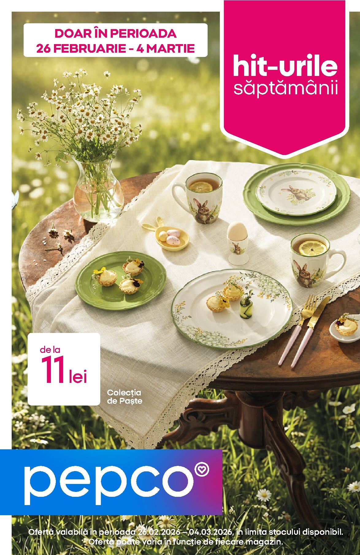 pepco - Catalog Pepco - Colecția de Paște online – oferte valabile din 26.02.2026
