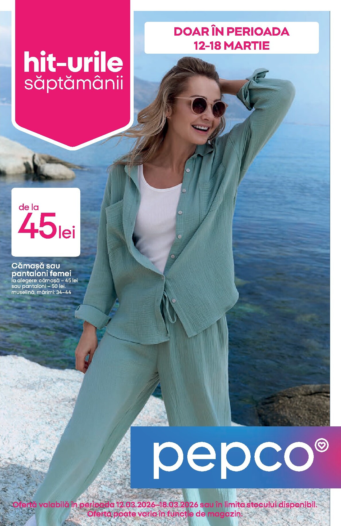 pepco - Catalog Pepco - Îmbrăcăminte pentru femei online – oferte valabile din 12.03.2026