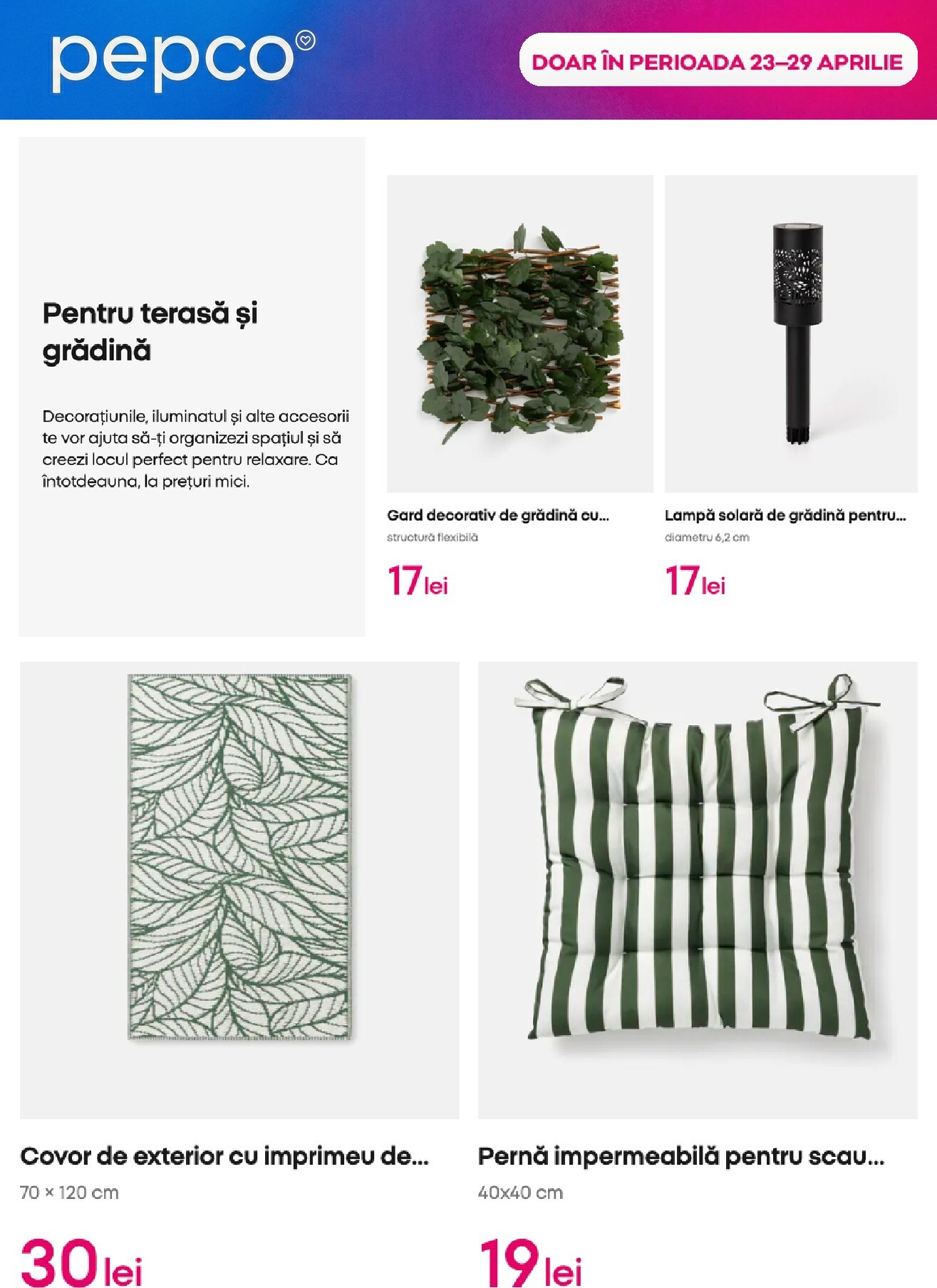 pepco - Brosura Pepco valabilă de la joi 23.04.2026 până la miercuri 29.04.2026 - page: 8