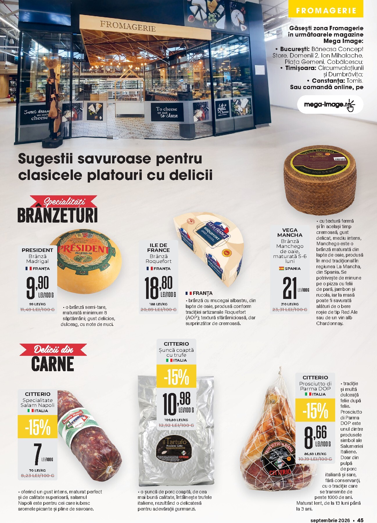 mega-image - MEGA IMAGE - MI Catalog septembrie pliante pentru săptămâna viitoare de la marți 01.09.2026 până la miercuri 30.09.2026 - page: 45
