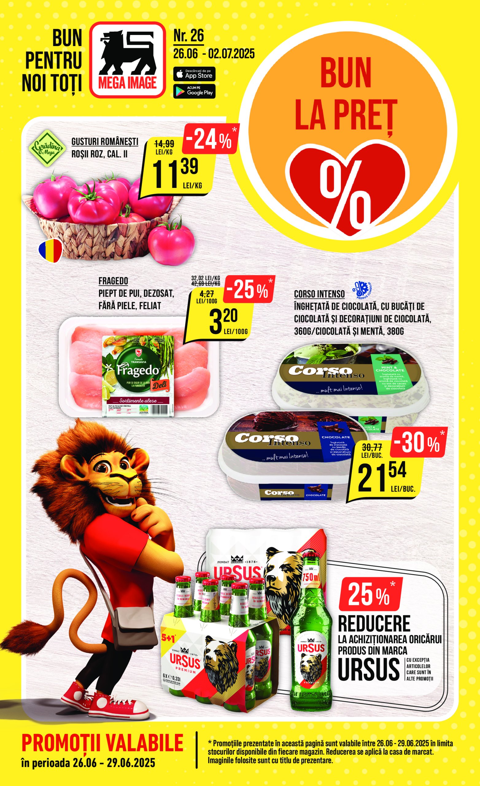 mega-image - Catalog MEGA IMAGE valabil din 26.06. până pe 02.07.
