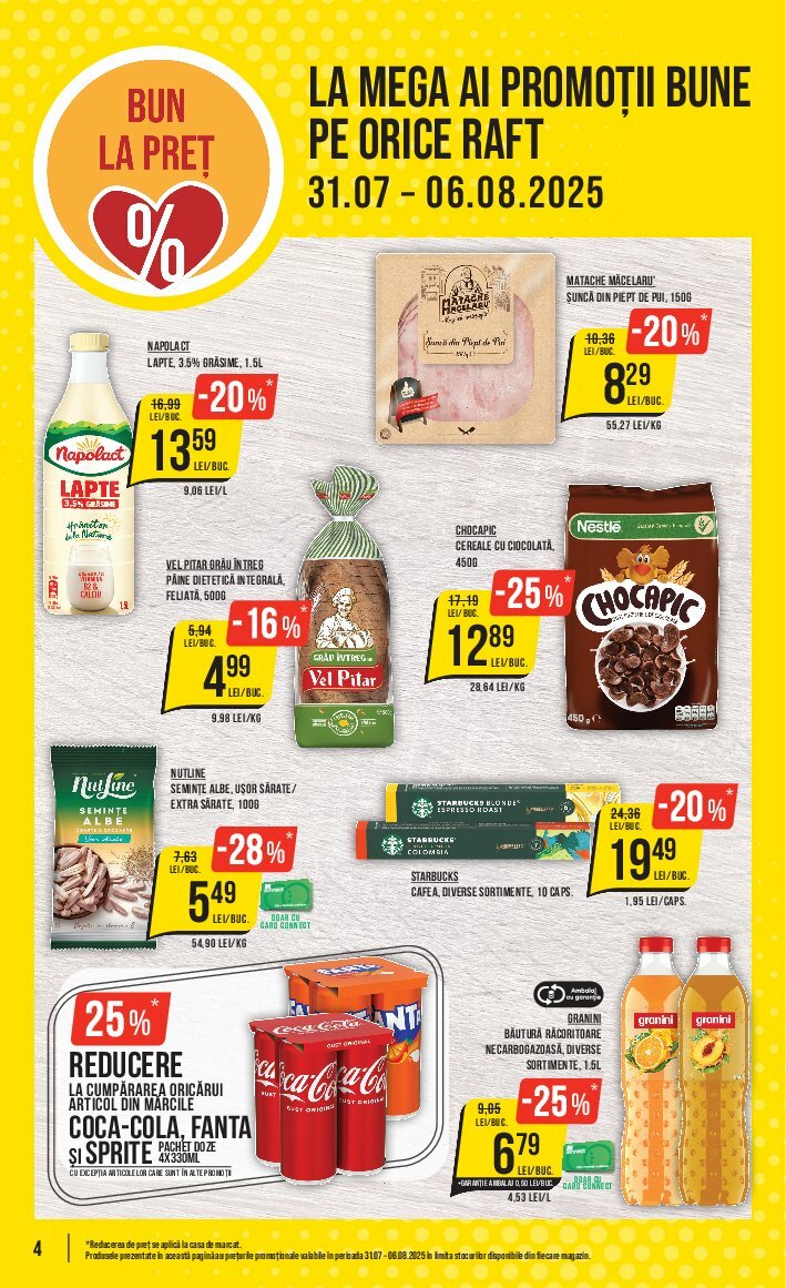 mega-image - Catalog Mega Image valabil din 31.07. până pe 06.08. - page: 4