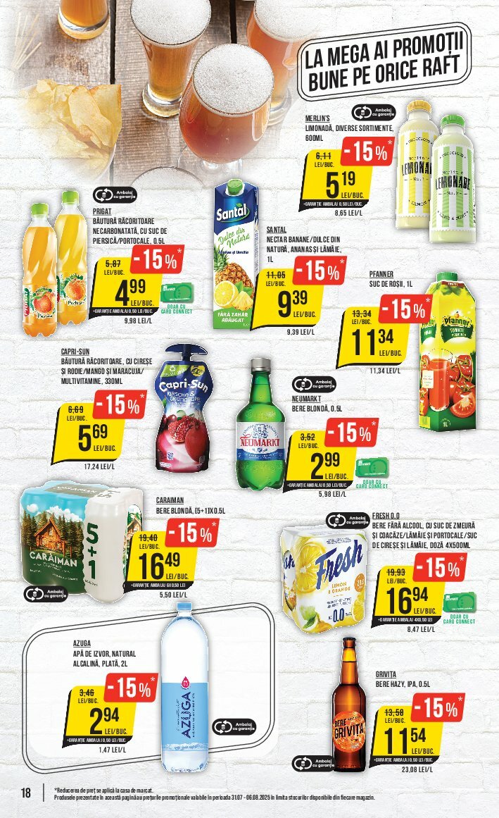 mega-image - Catalog Mega Image valabil din 31.07. până pe 06.08. - page: 18