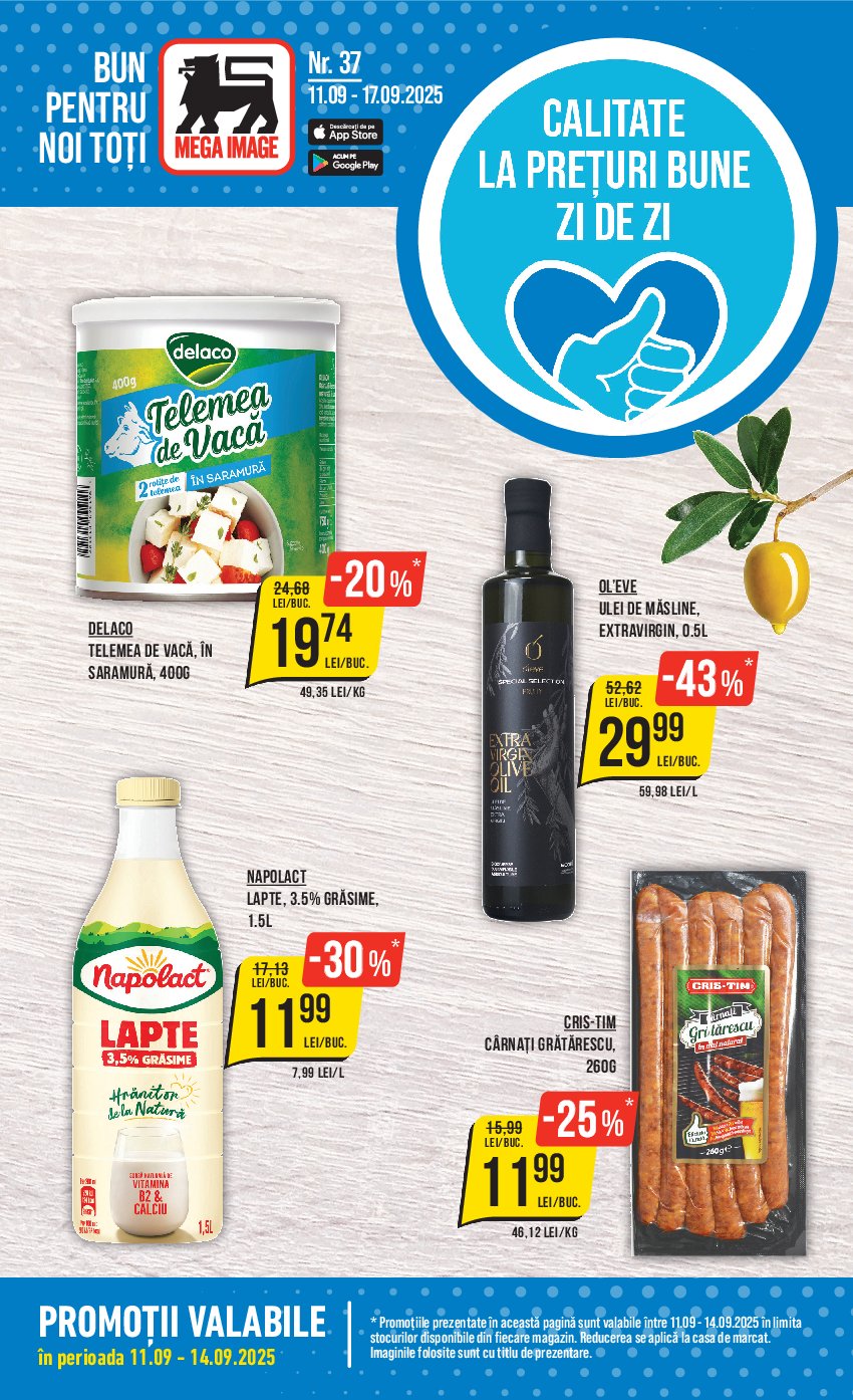 mega-image - Catalog Mega Image online – oferte valabile din 11.09. - page: 1