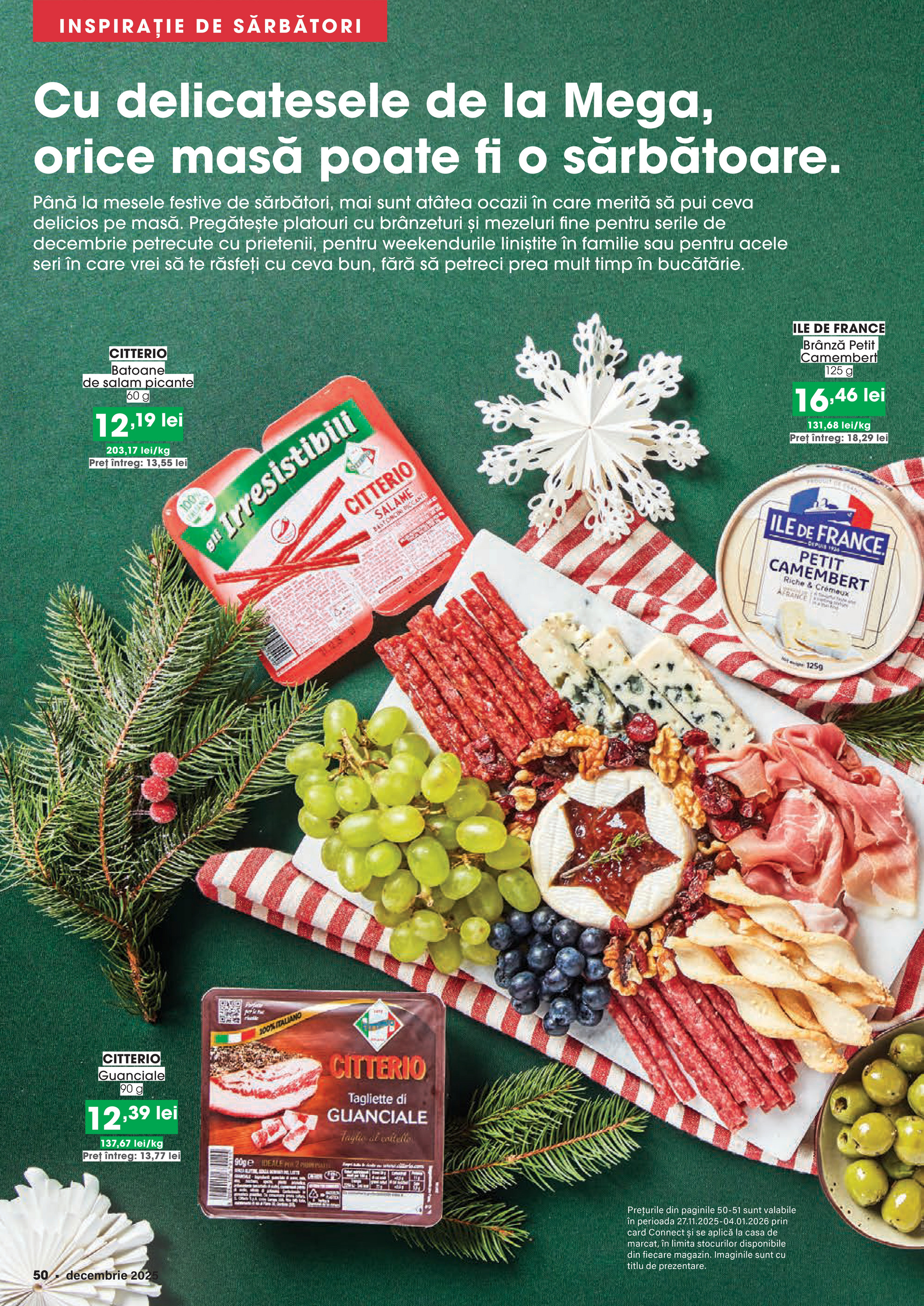 mega-image - Catalog Mega Image - Magazin online – oferte valabile din 01.12. - page: 50