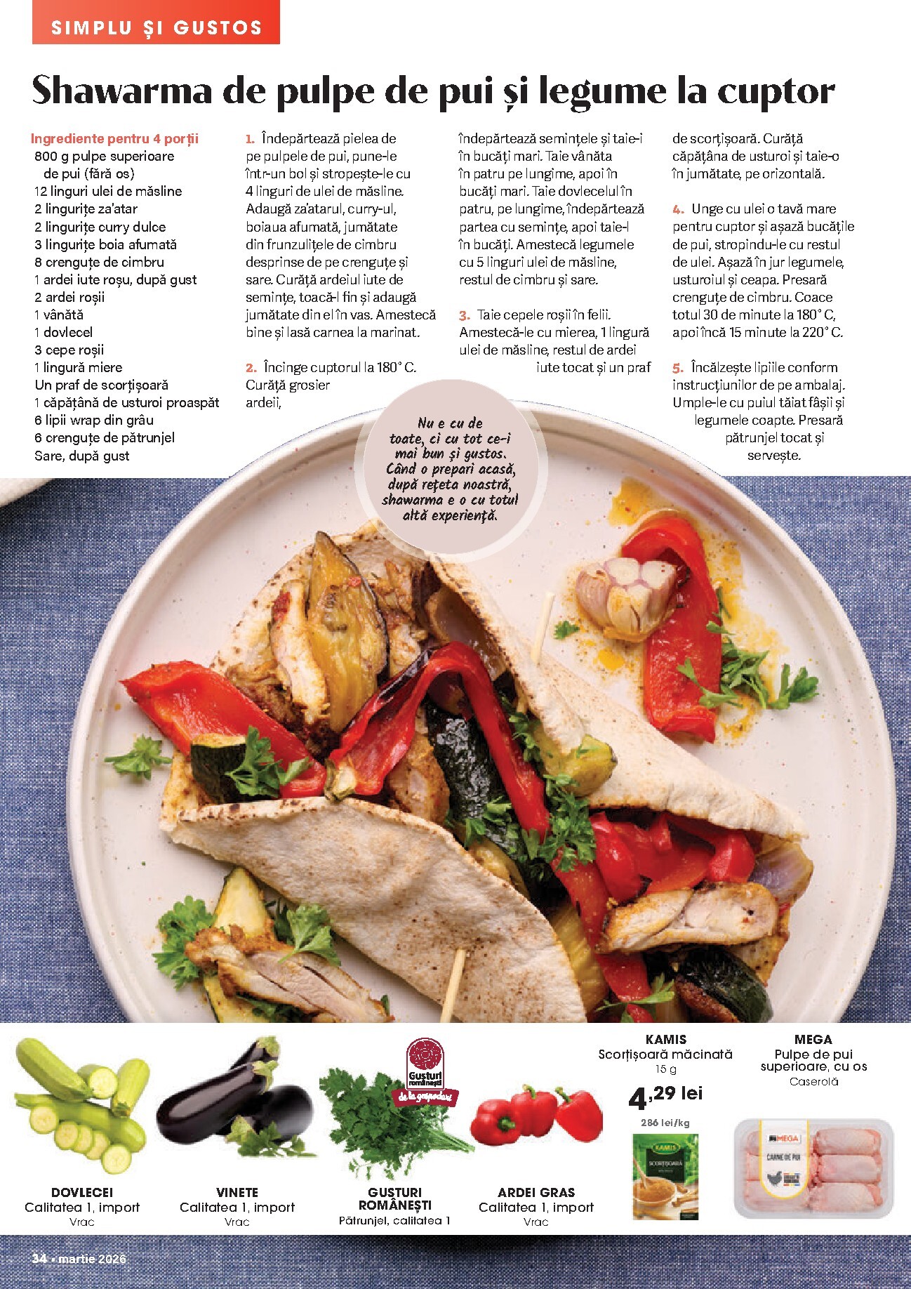 mega-image - Catalog Mega Image - Magazin Martie online – oferte valabile din 01.03.2026 - page: 34