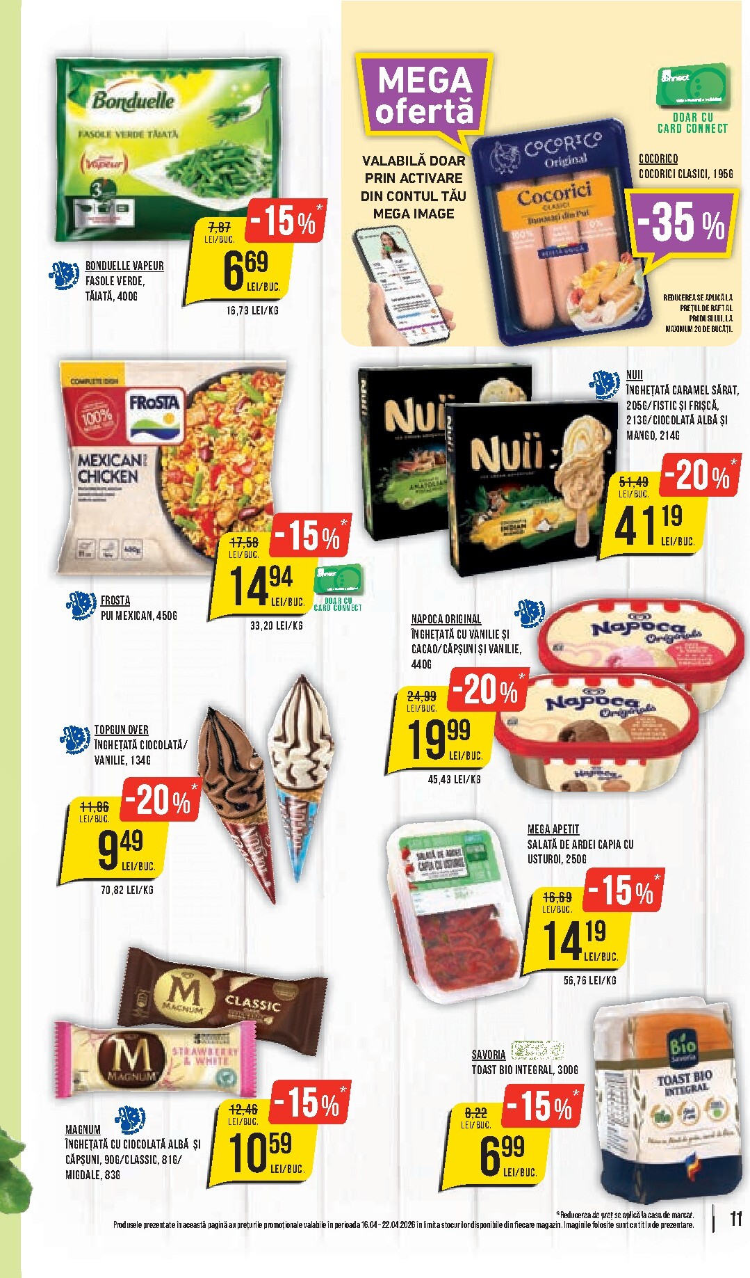 mega-image - Pliantele viitoare Mega Image valabil de la joi 16.04.2026 până la miercuri 22.04.2026 - page: 11