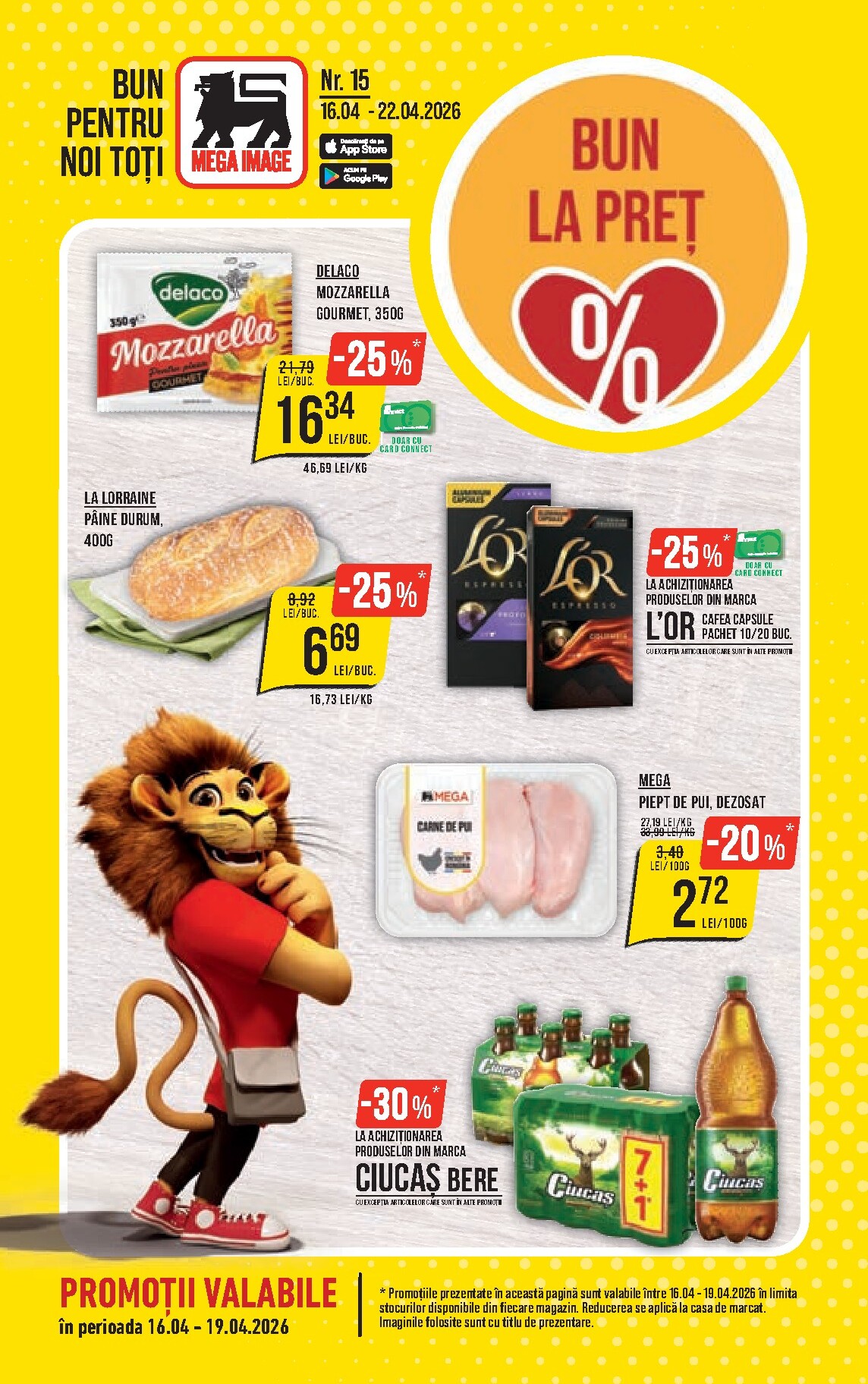mega-image - Pliantele viitoare Mega Image valabil de la joi 16.04.2026 până la miercuri 22.04.2026 - page: 1