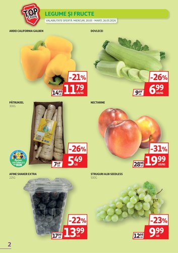 auchan - Brosura Auchan valabilă de la miercuri 20.05.2026 până la marți 02.06.2026 - page: 2