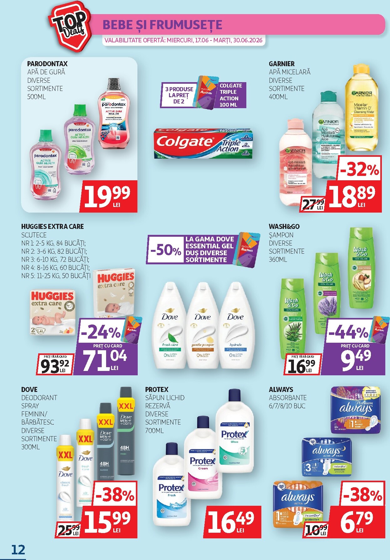 auchan - Brosura Auchan valabilă de la miercuri 17.06.2026 până la marți 30.06.2026 - page: 12