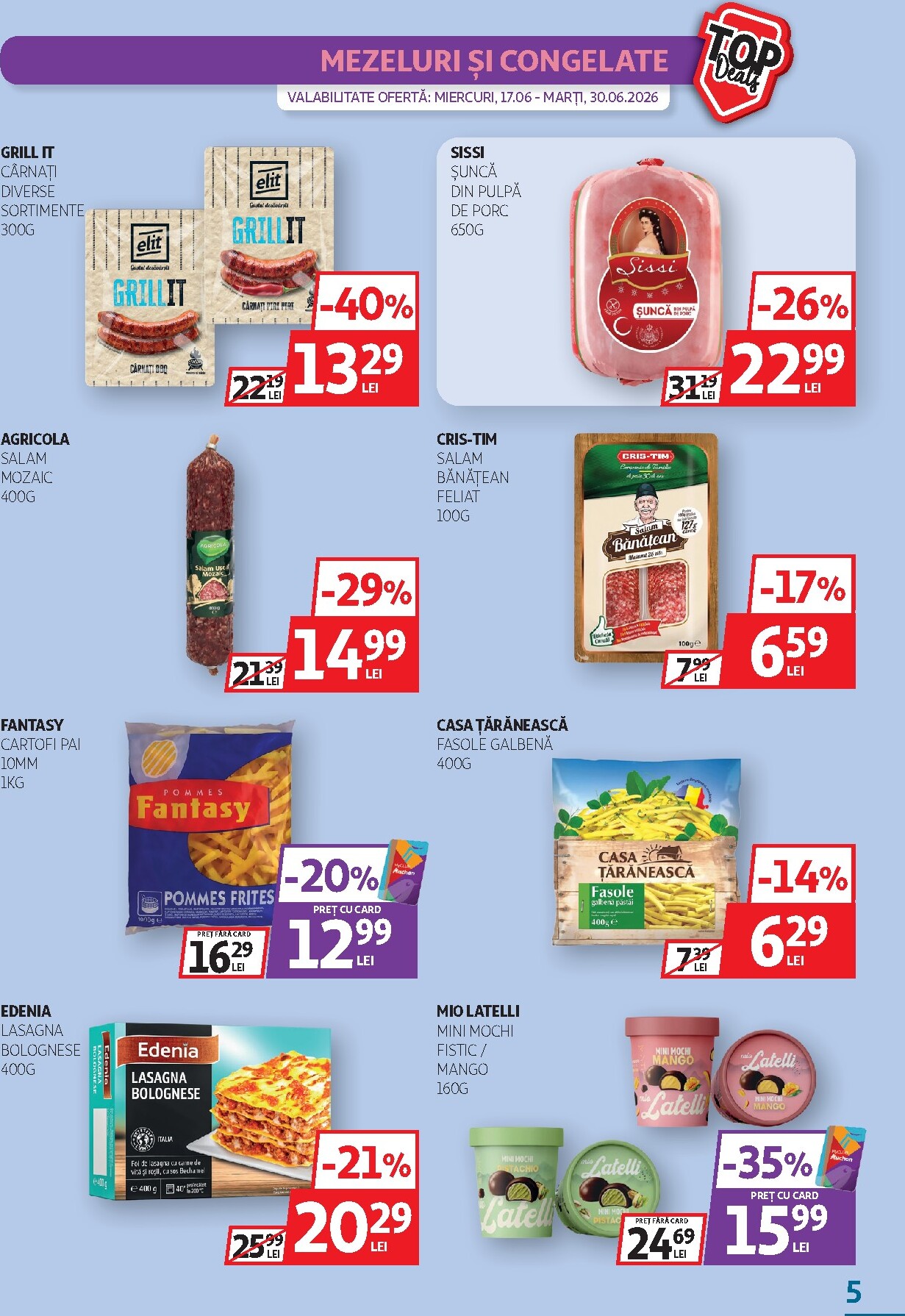 auchan - Brosura Auchan valabilă de la miercuri 17.06.2026 până la marți 30.06.2026 - page: 5