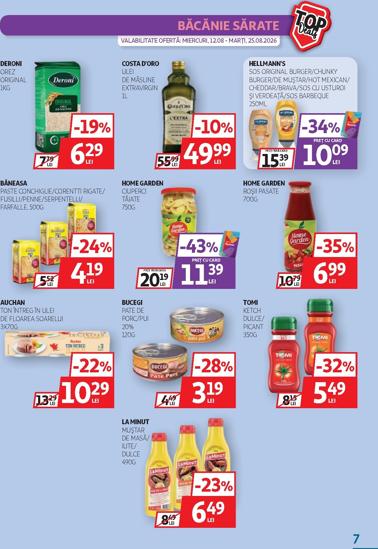 auchan - Brosura Auchan valabilă de la miercuri 12.08.2026 până la marți 25.08.2026 - page: 7