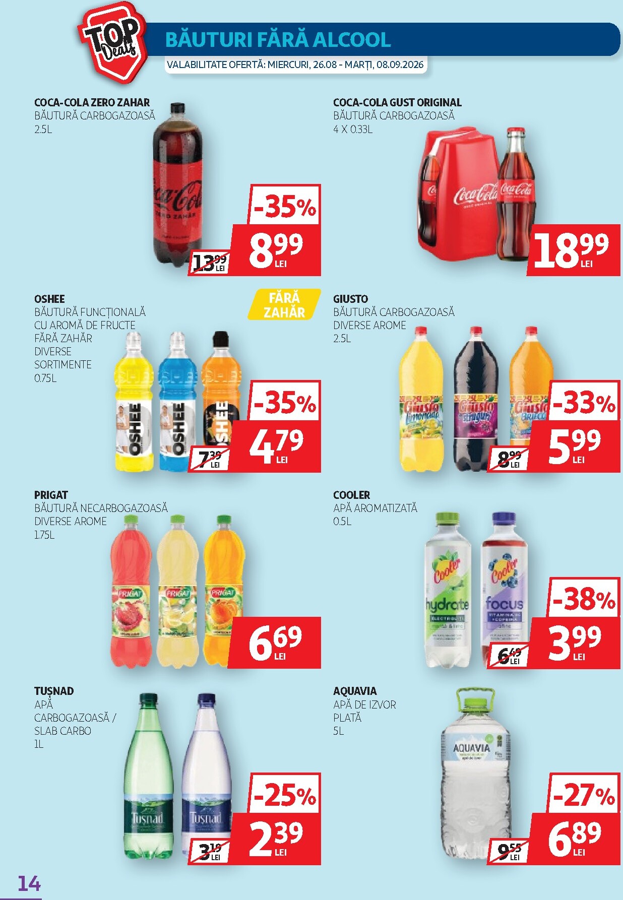 auchan - Pliantele viitoare Auchan valabil de la miercuri 26.08.2026 până la marți 08.09.2026 - page: 14