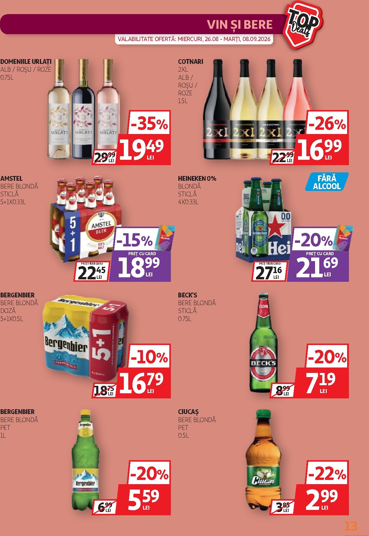 auchan - Pliantele viitoare Auchan valabil de la miercuri 26.08.2026 până la marți 08.09.2026 - page: 13